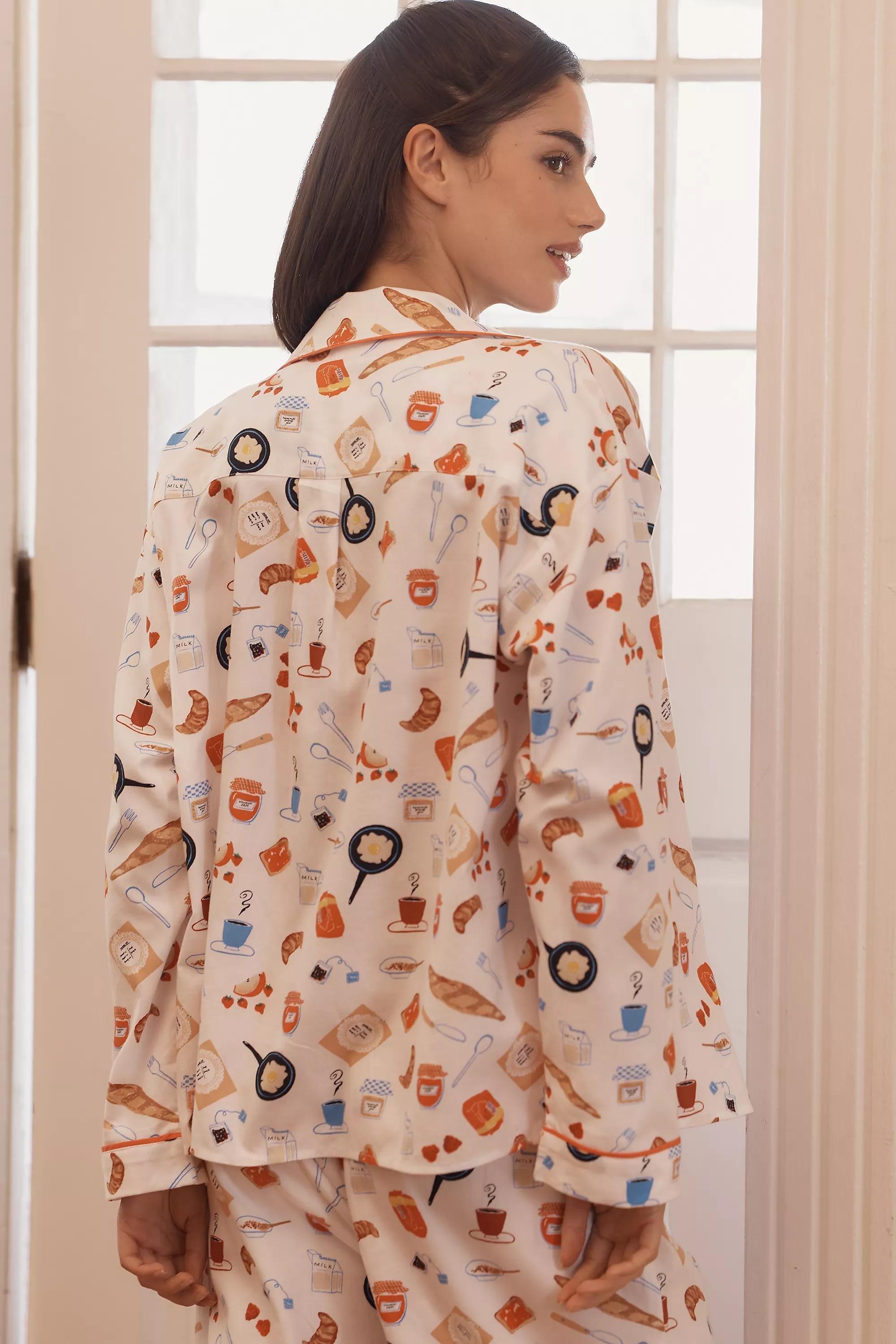 Anthropologie Printed Crop Top, Beige, A501_0211, large image number 1