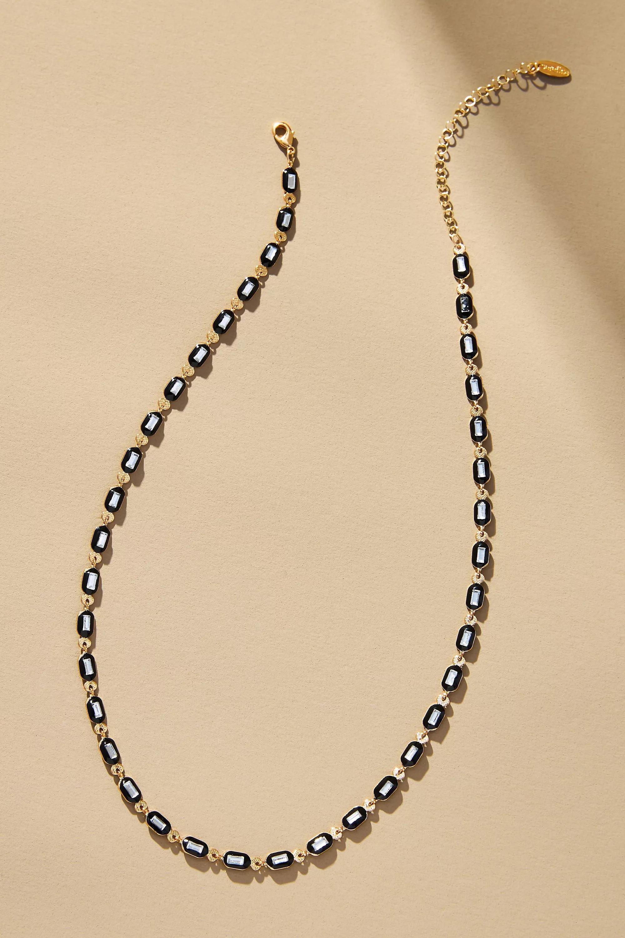 Anthropologie Necklace Chain, Sporty Epoxy, , medium