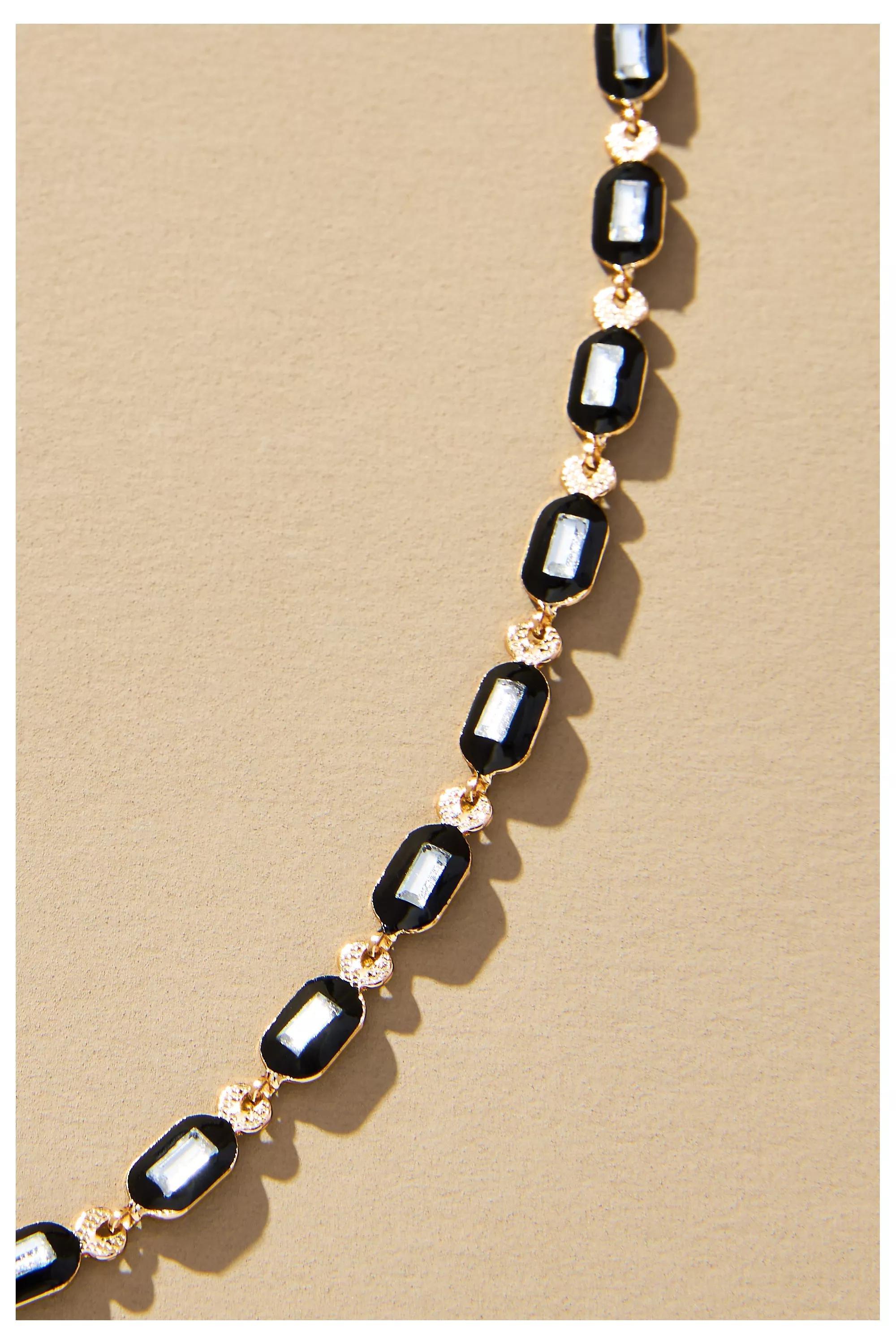 Anthropologie Necklace Chain, Sporty Epoxy, A501_0001, large image number 2