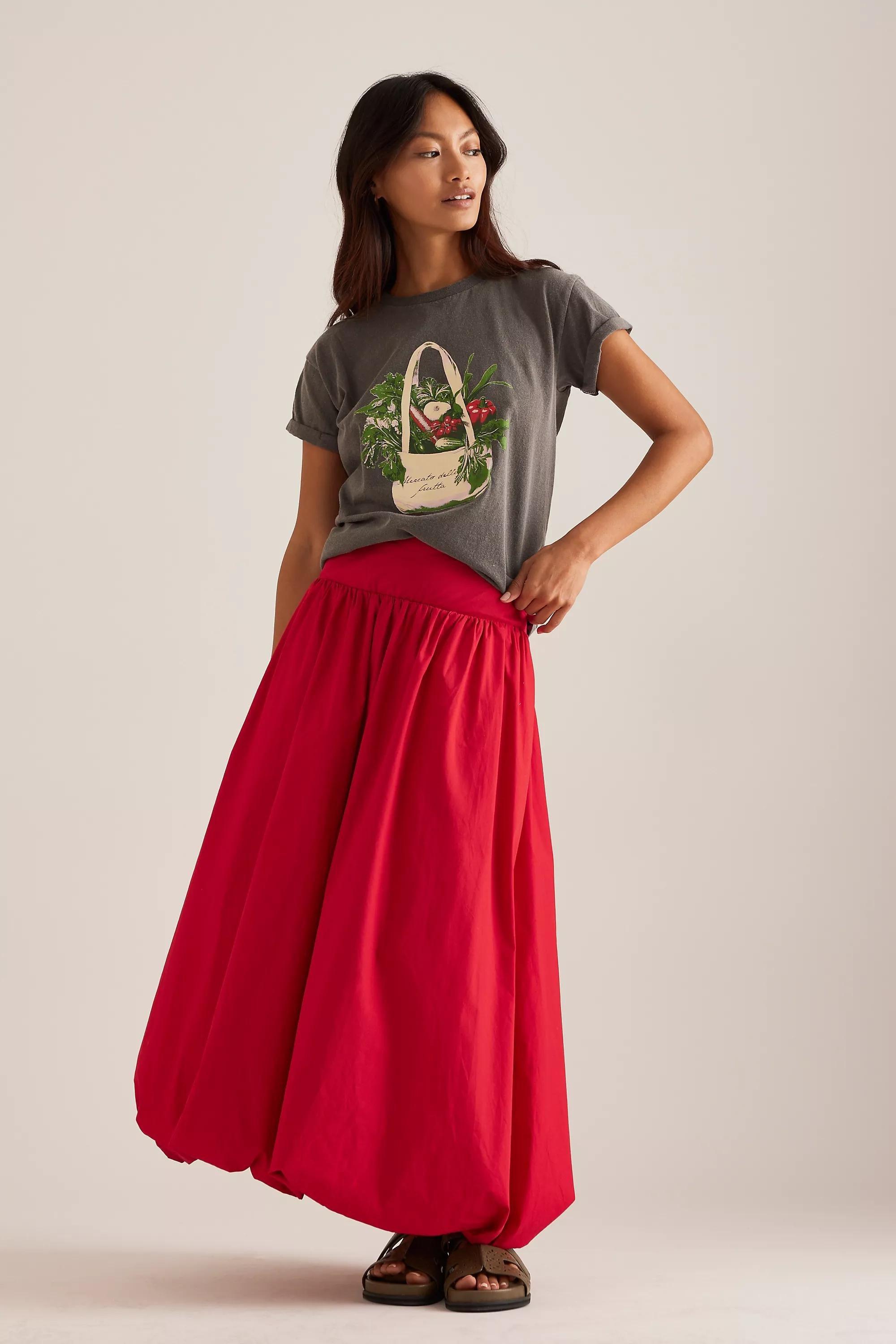 Anthropologie Graphic Print T-Shirt, Green, , large image number 2