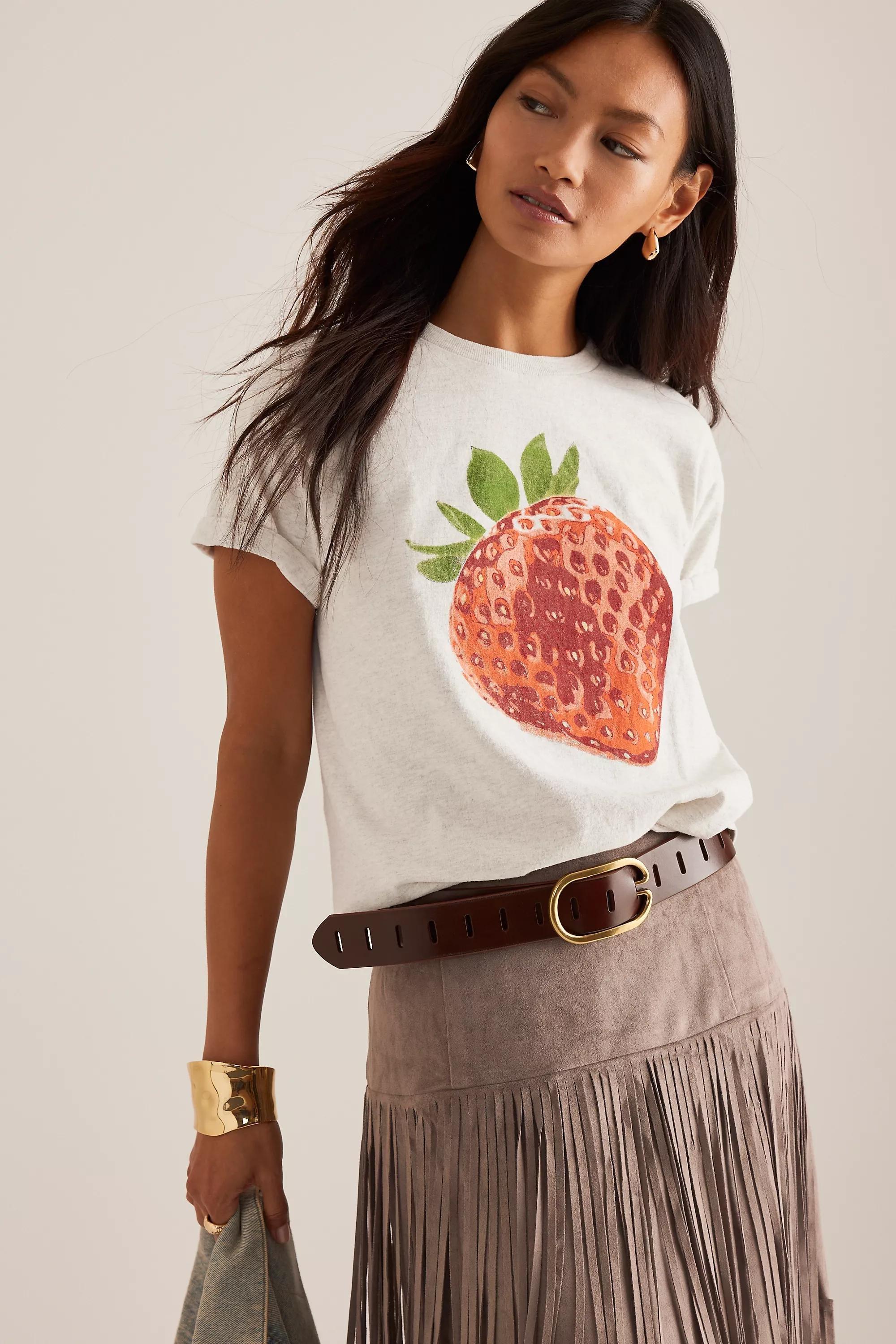 Anthropologie Printed Casual Bohemian T-Shirt, , large image number 0