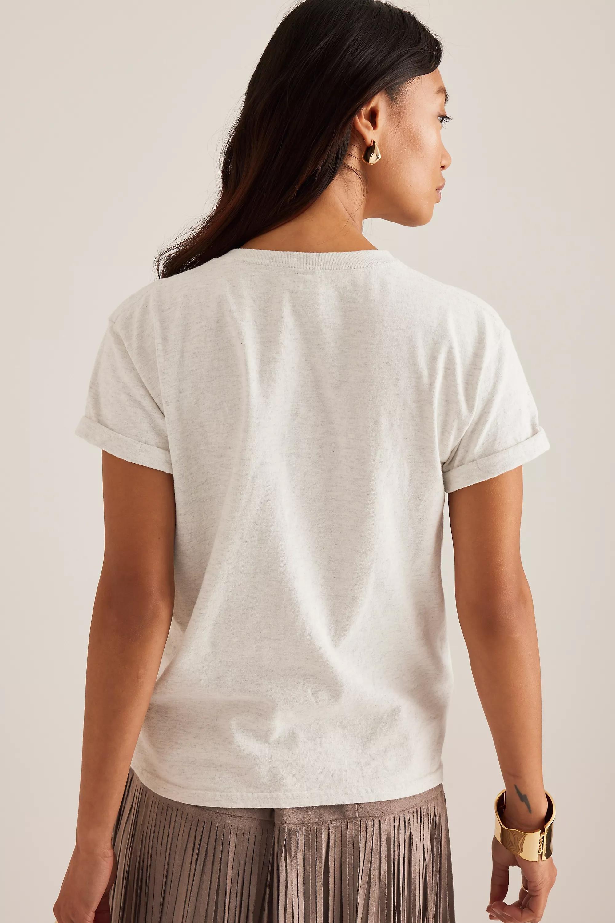 Anthropologie Printed Casual Bohemian T-Shirt, , large image number 1