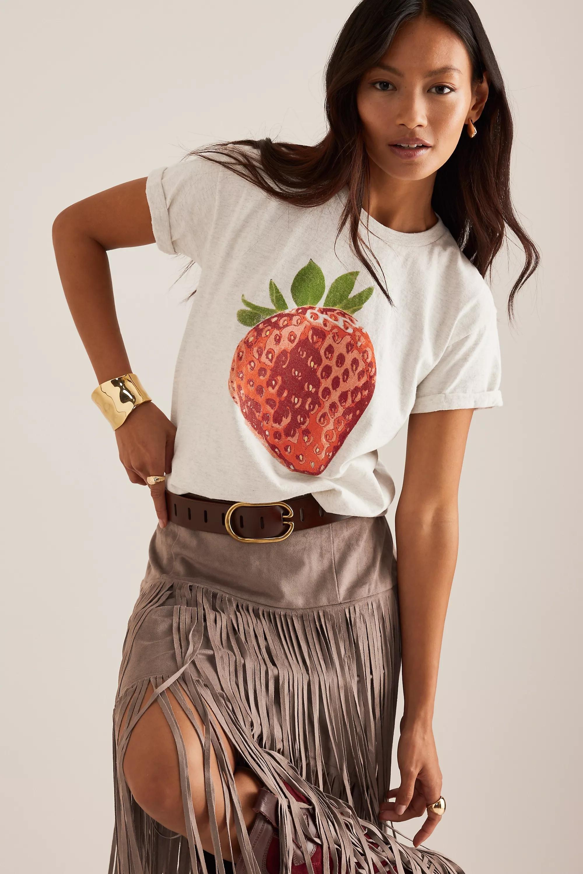 Anthropologie Printed Casual Bohemian T-Shirt, , large image number 3
