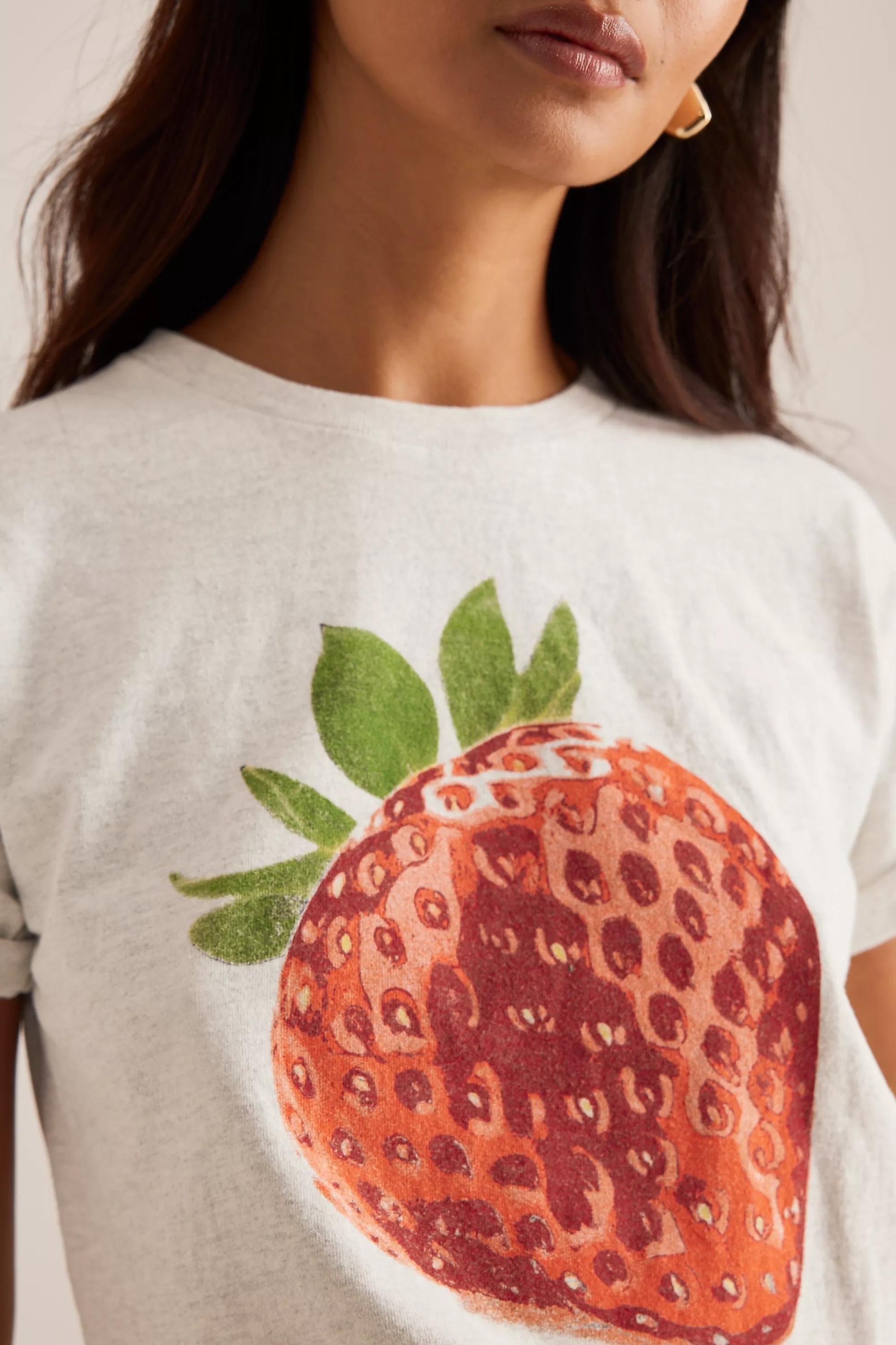 Anthropologie Printed Casual Bohemian T-Shirt, , large image number 4