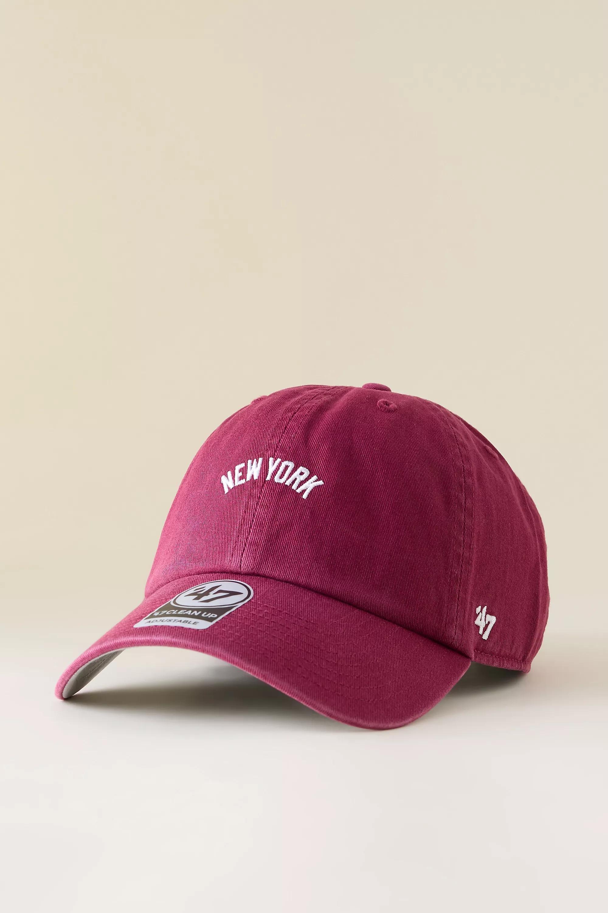 47 Base Runner Baseball Cap, Burgundy, A501_0061, large image number 0