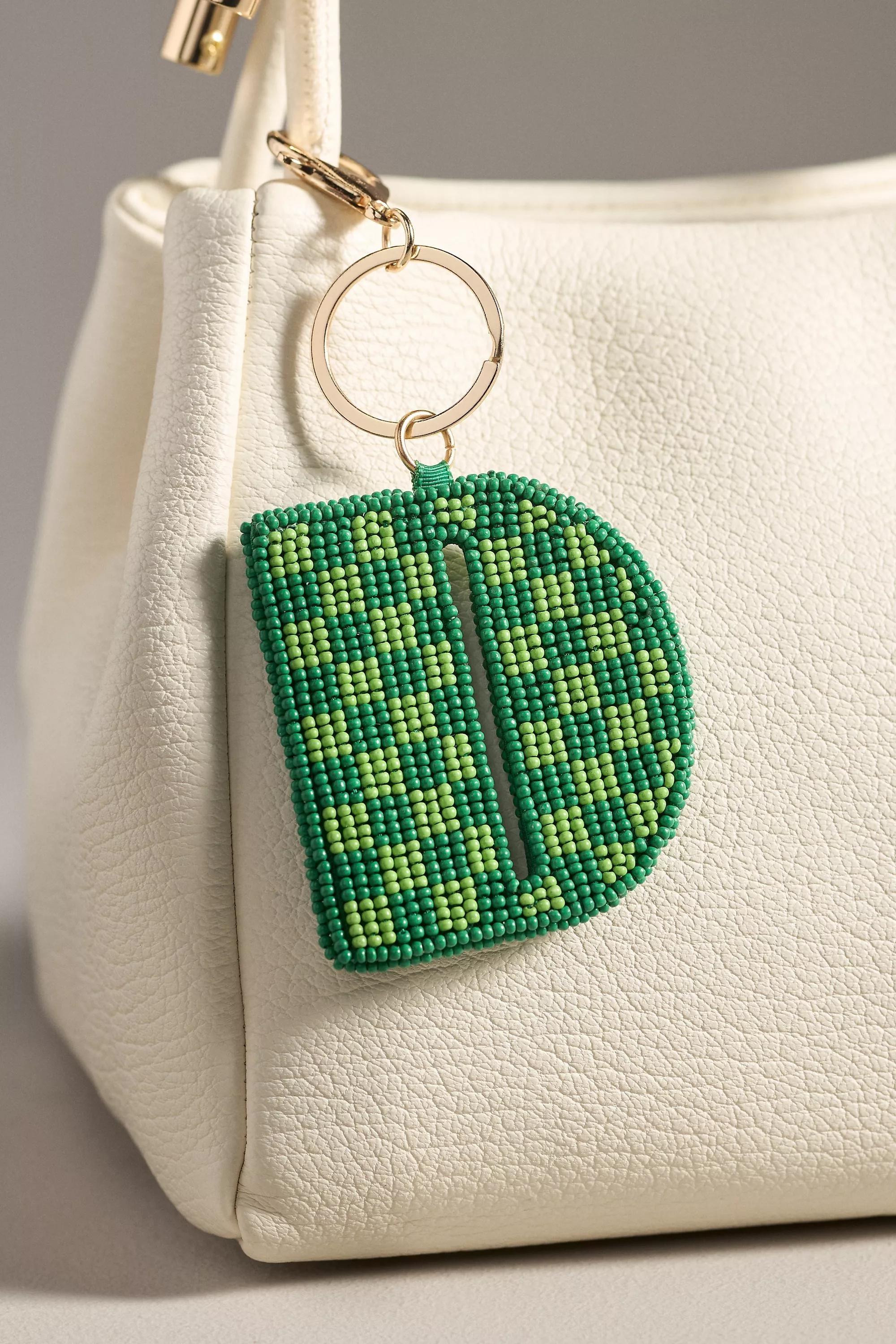 D Beaded Monogram Charm, Multicolour, A501_0904, large image number 0