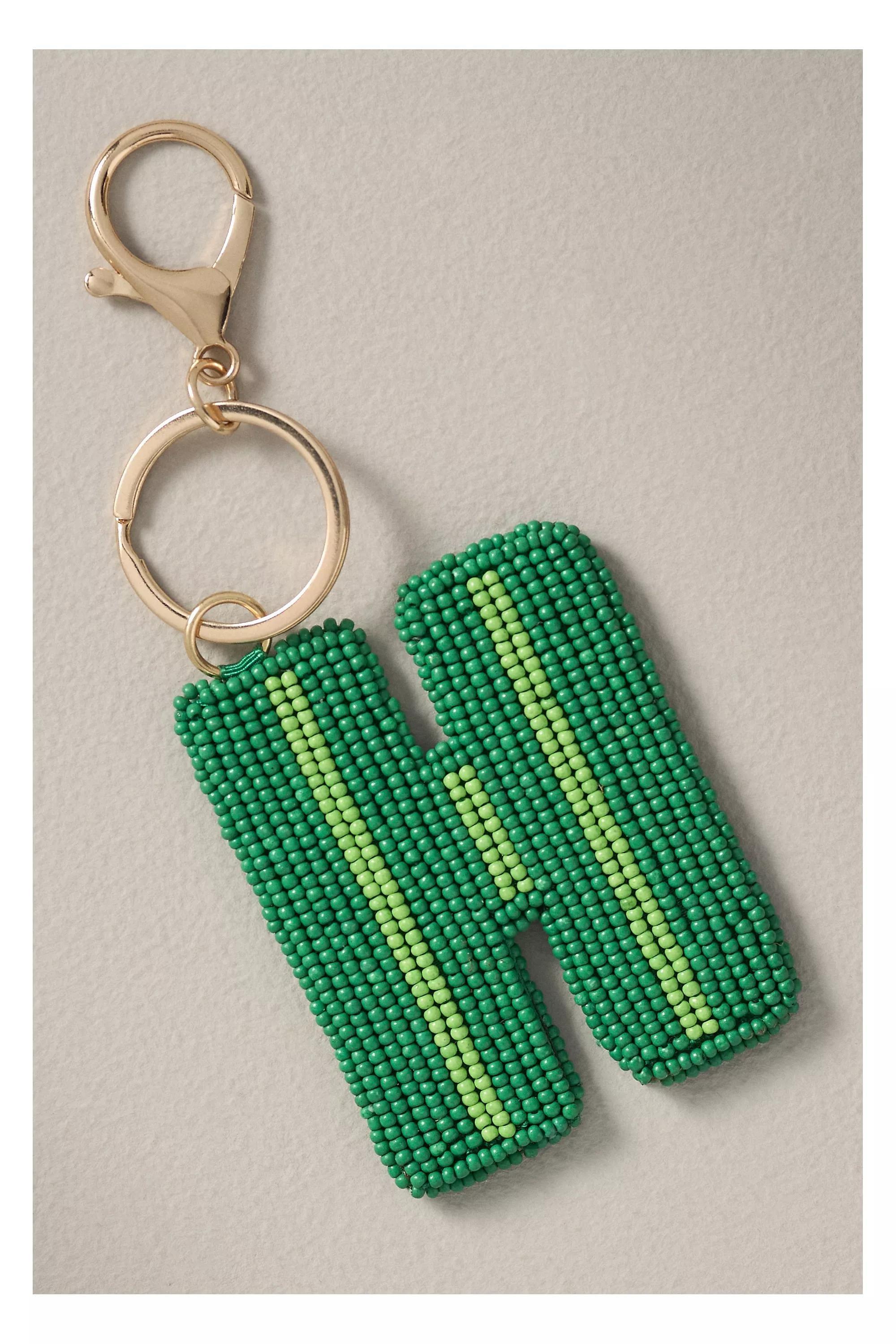 H Beaded Monogram Charm, Multicolour, A501_0908, large image number 1
