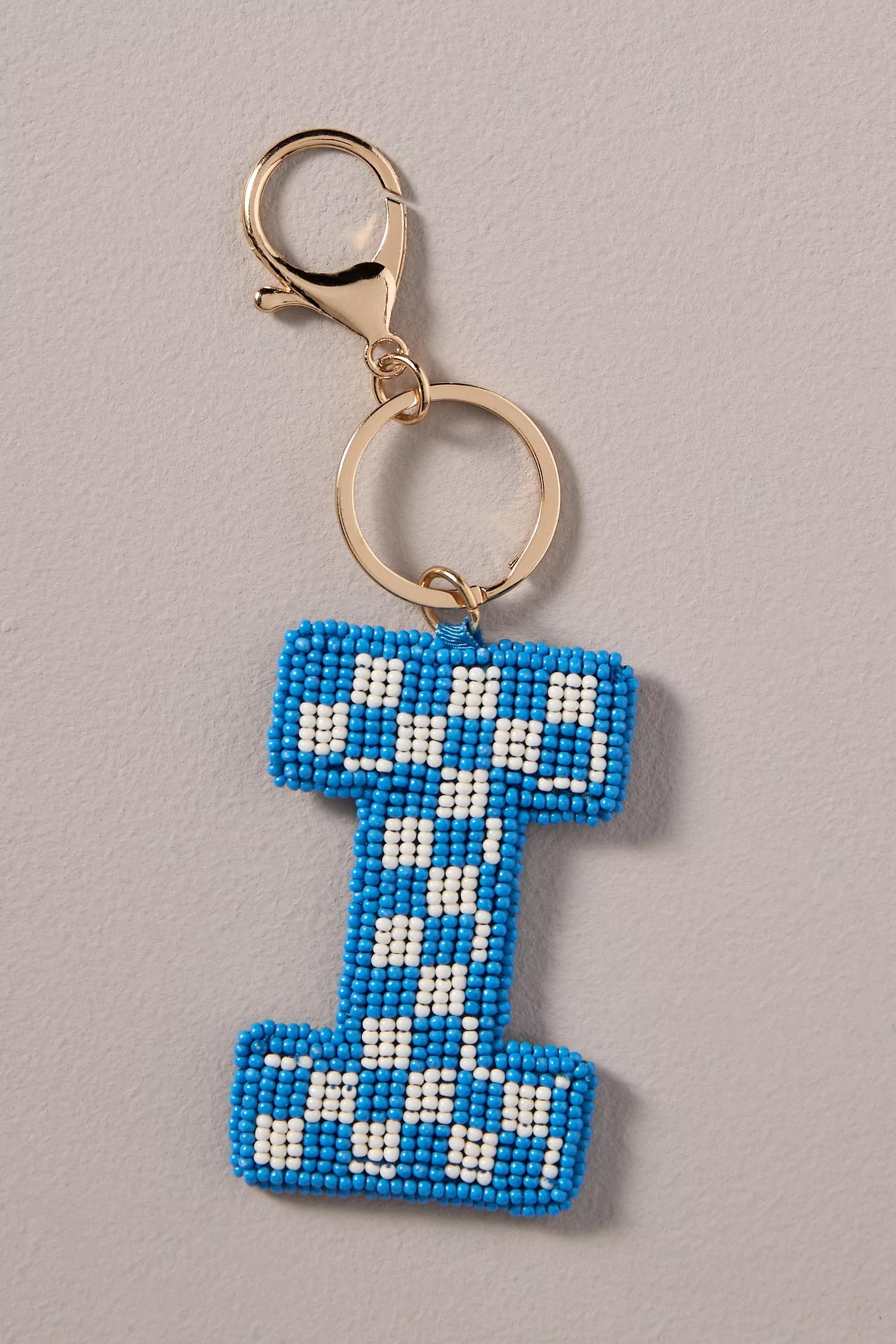 I Beaded Monogram Charm, A501_0909, large image number 1