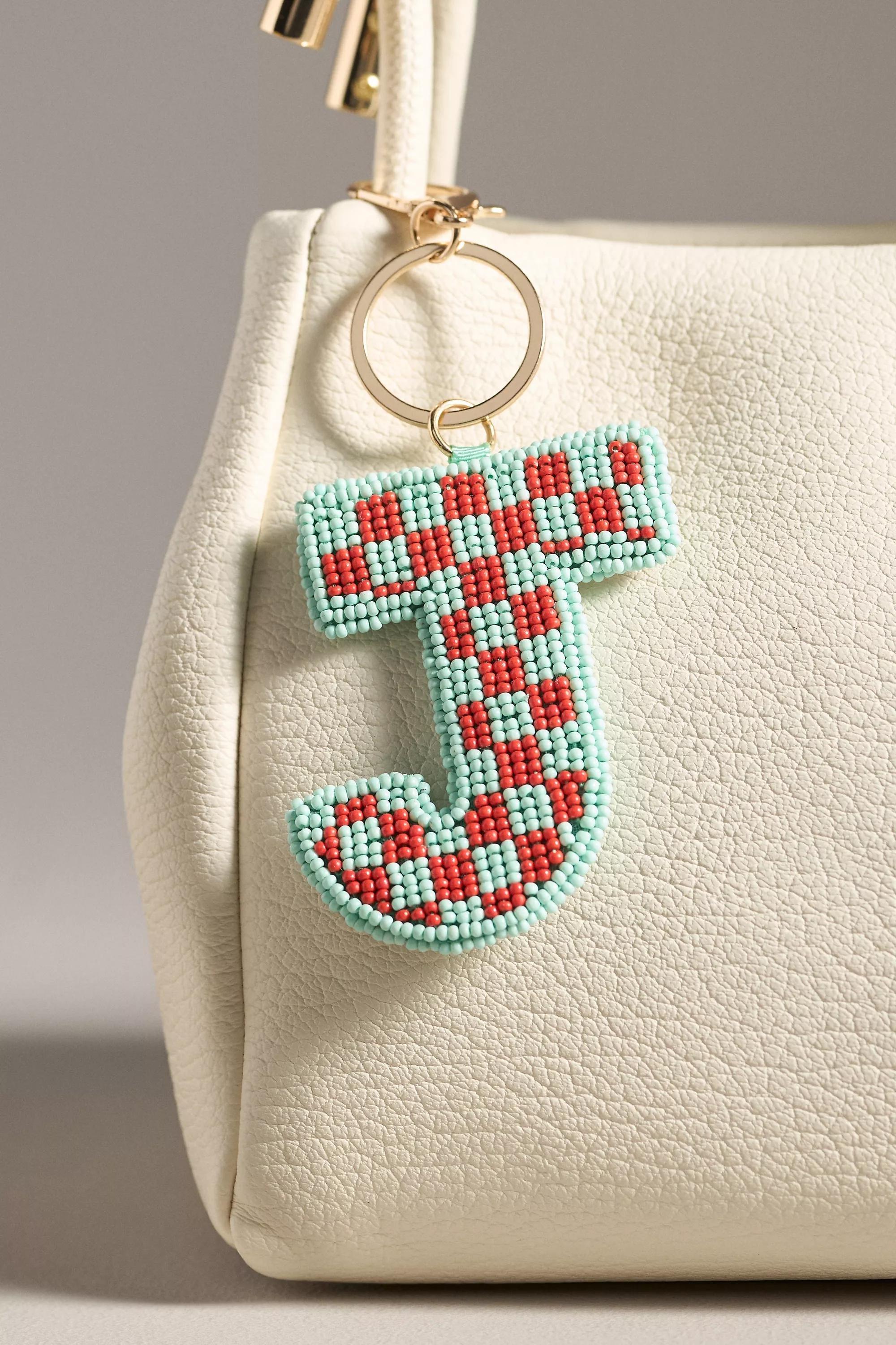 J Beaded Monogram Charm, A501_0910, large image number 0