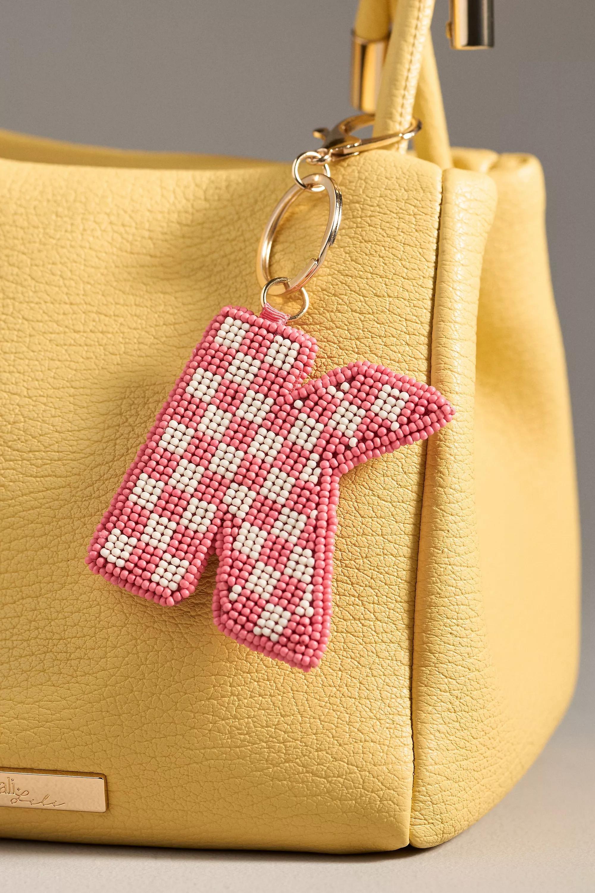 K Beaded Monogram Charm, A501_0911, large image number 0