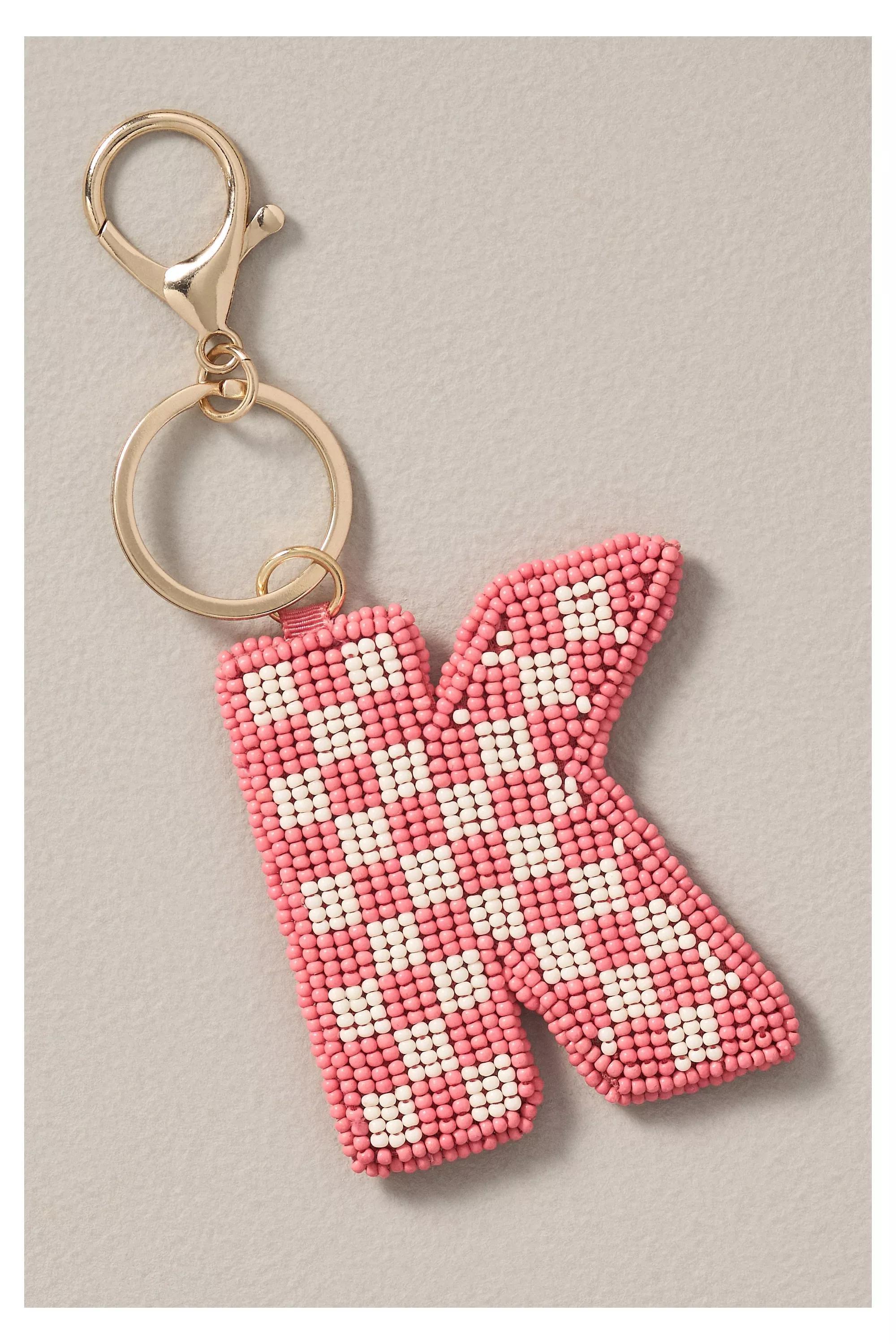 K Beaded Monogram Charm, A501_0911, large image number 1