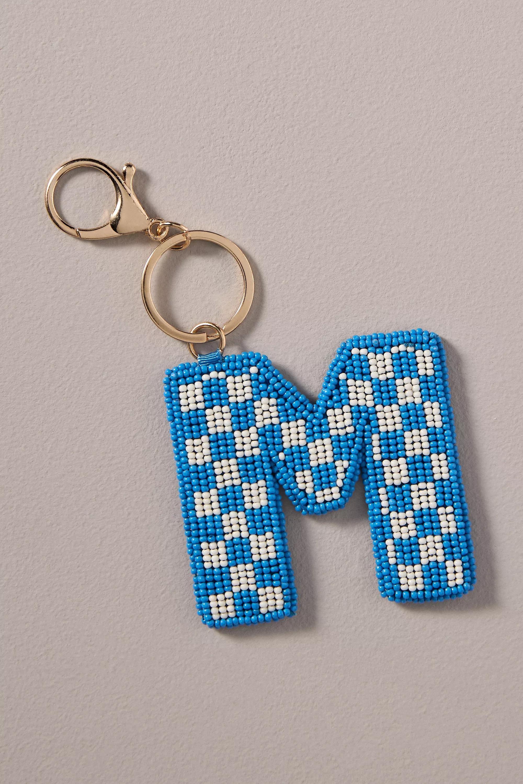 M Beaded Monogram Charm, A501_0913, large image number 1