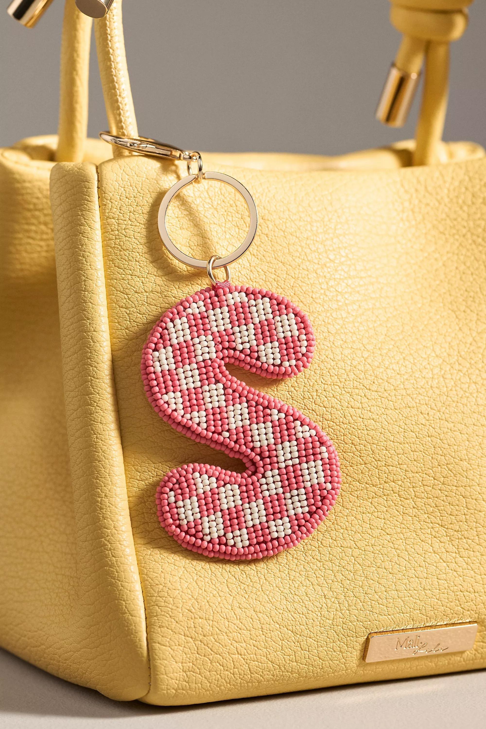 S Beaded Monogram Charm, A501_0919, large image number 0