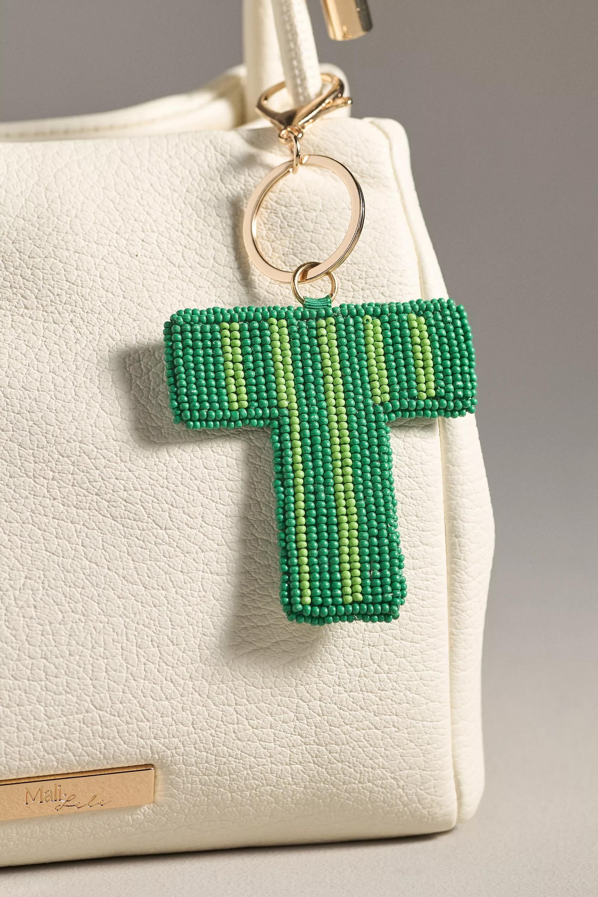 T Beaded Monogram Charm, Multicolour, A501_0920, large image number 0