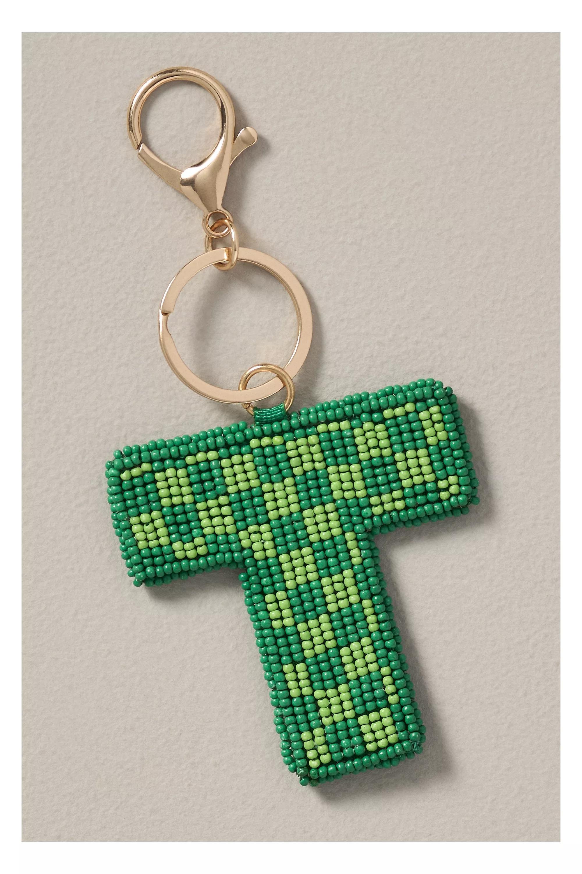 T Beaded Monogram Charm, Multicolour, A501_0920, large image number 1