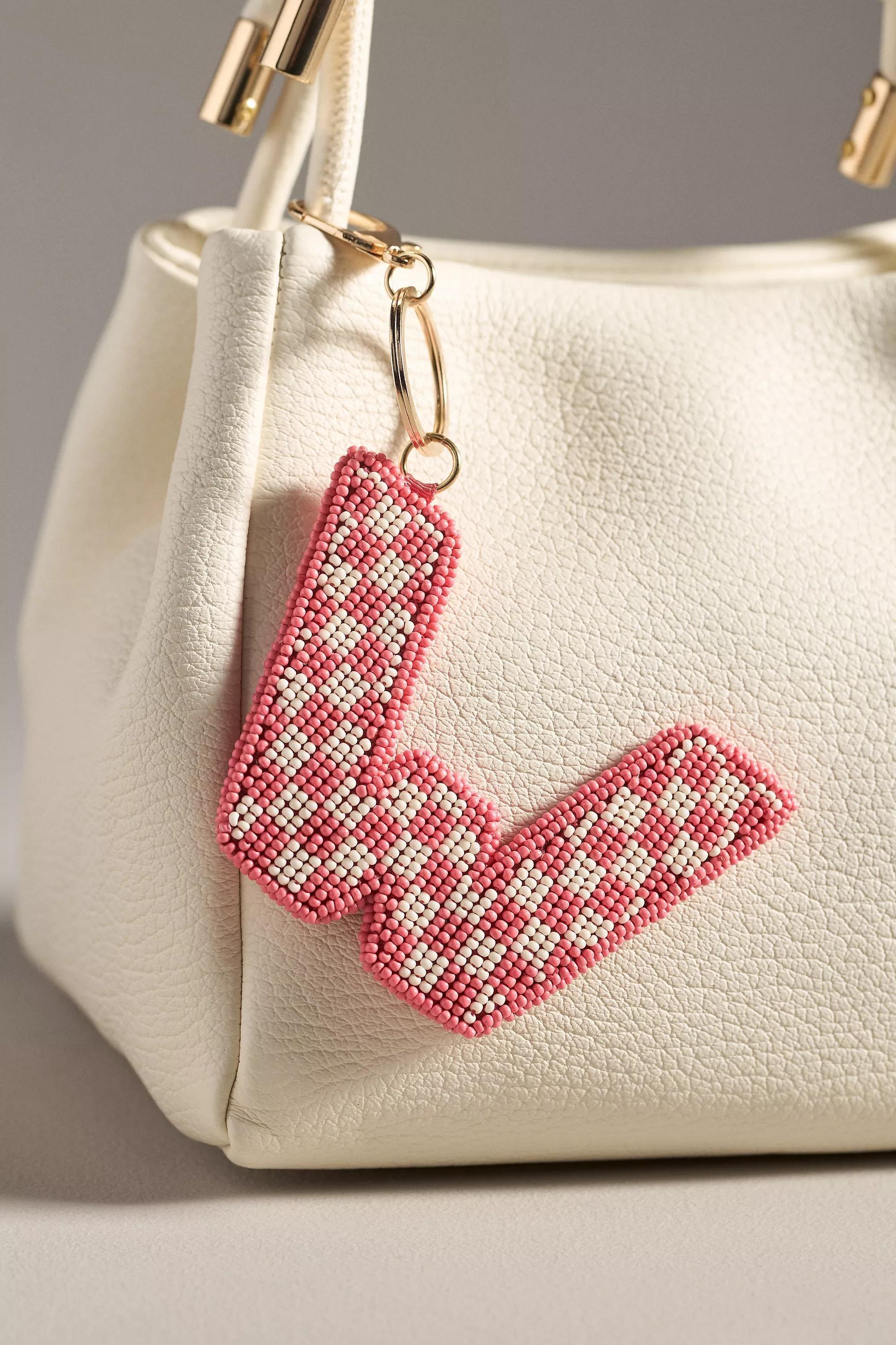 W Beaded Monogram Charm, A501_0923, large image number 0