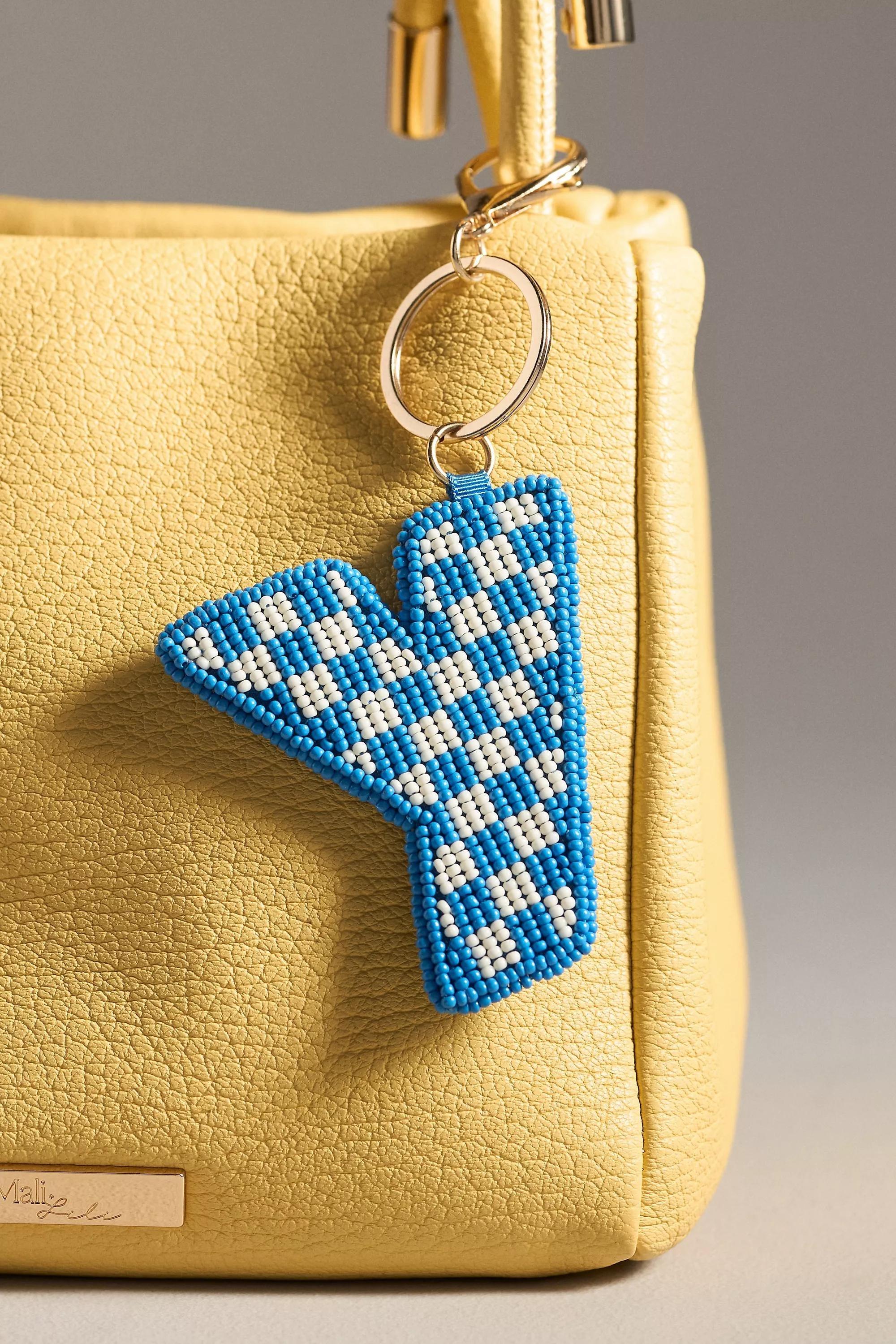 Beaded Monogram Charm, A501_0925, large image number 0