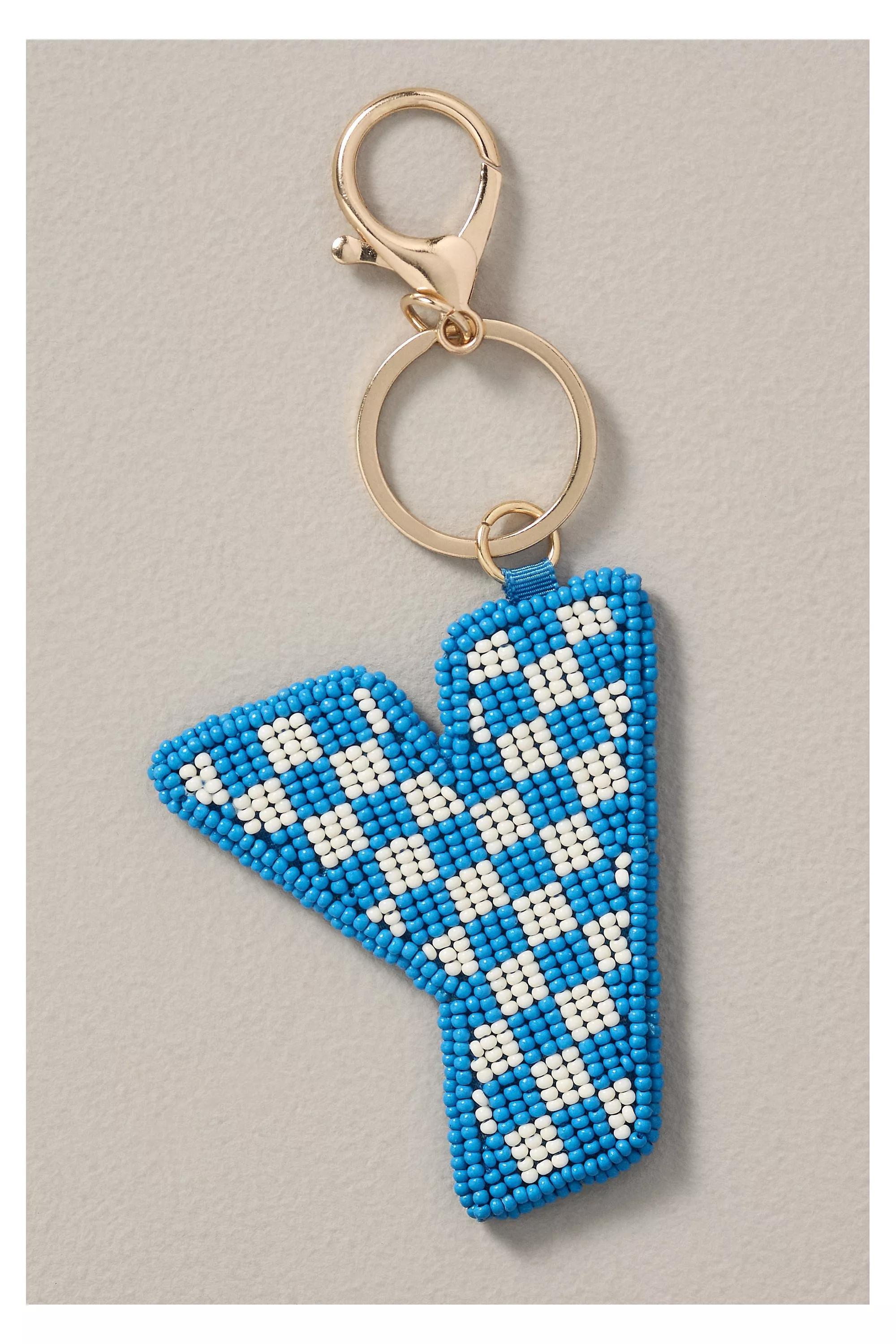 Beaded Monogram Charm, A501_0925, large image number 1