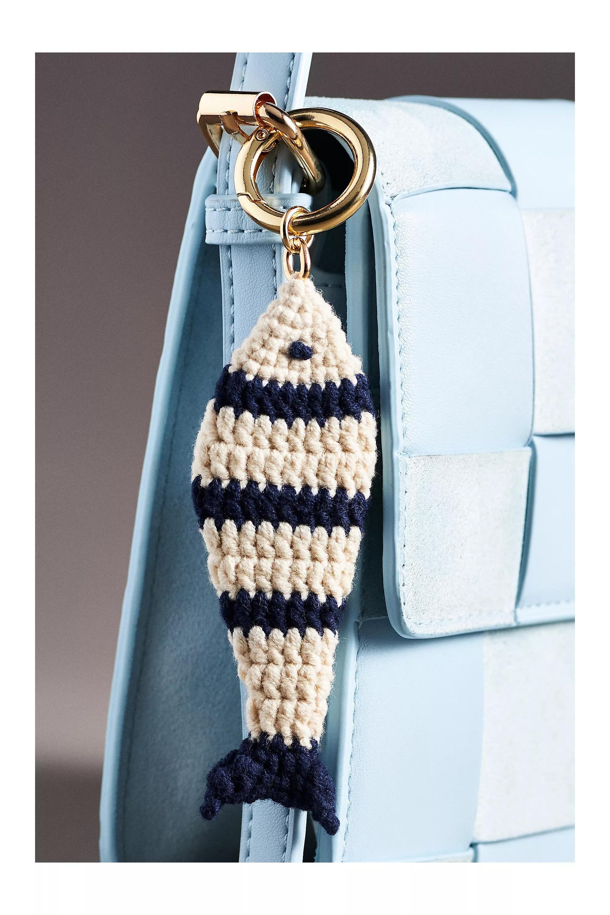 Under The Sea Bag Charm, Navy, A501_0041, large image number 1