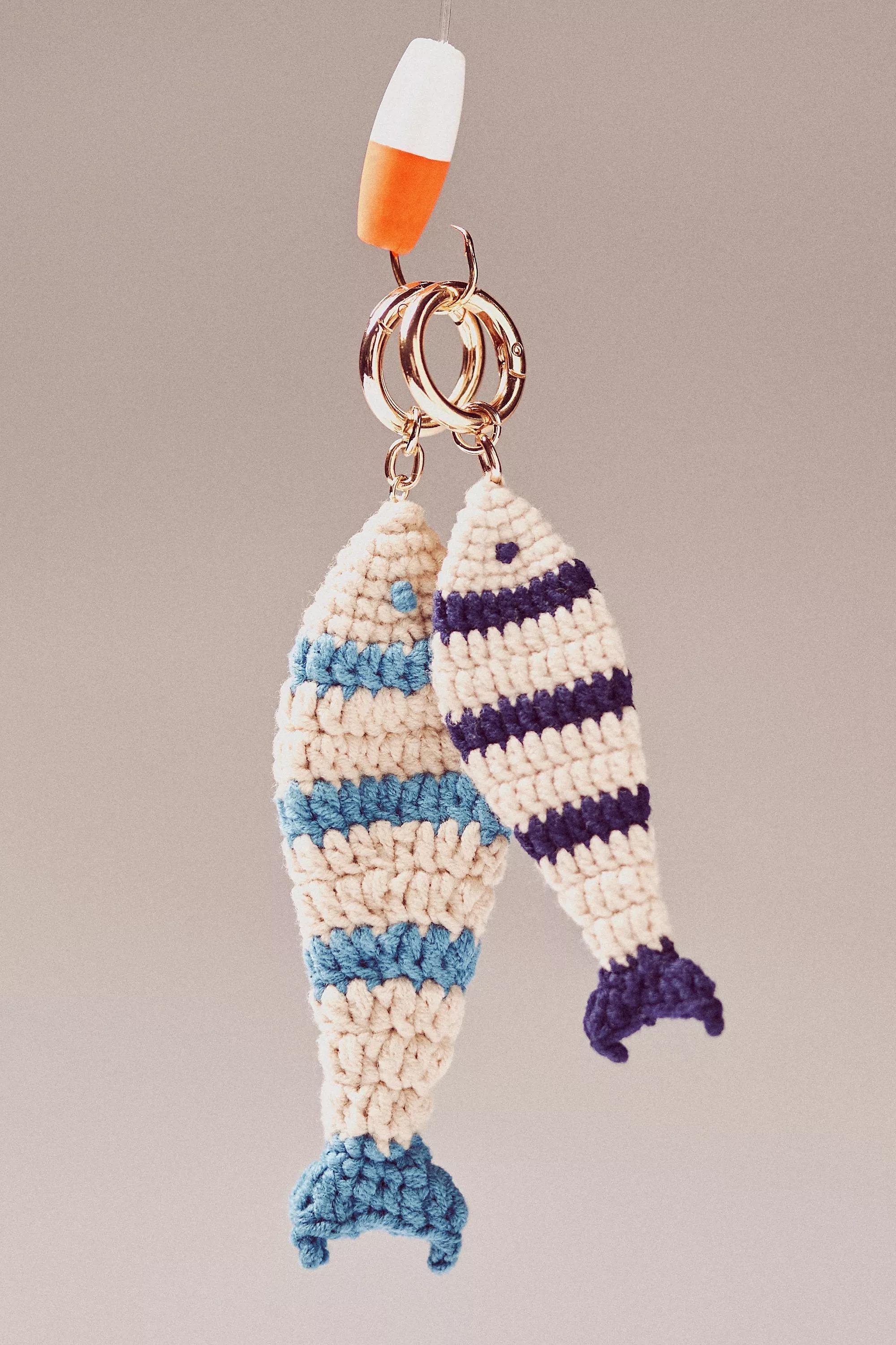 Under The Sea Bag Charm, Navy, A501_0041, large image number 3