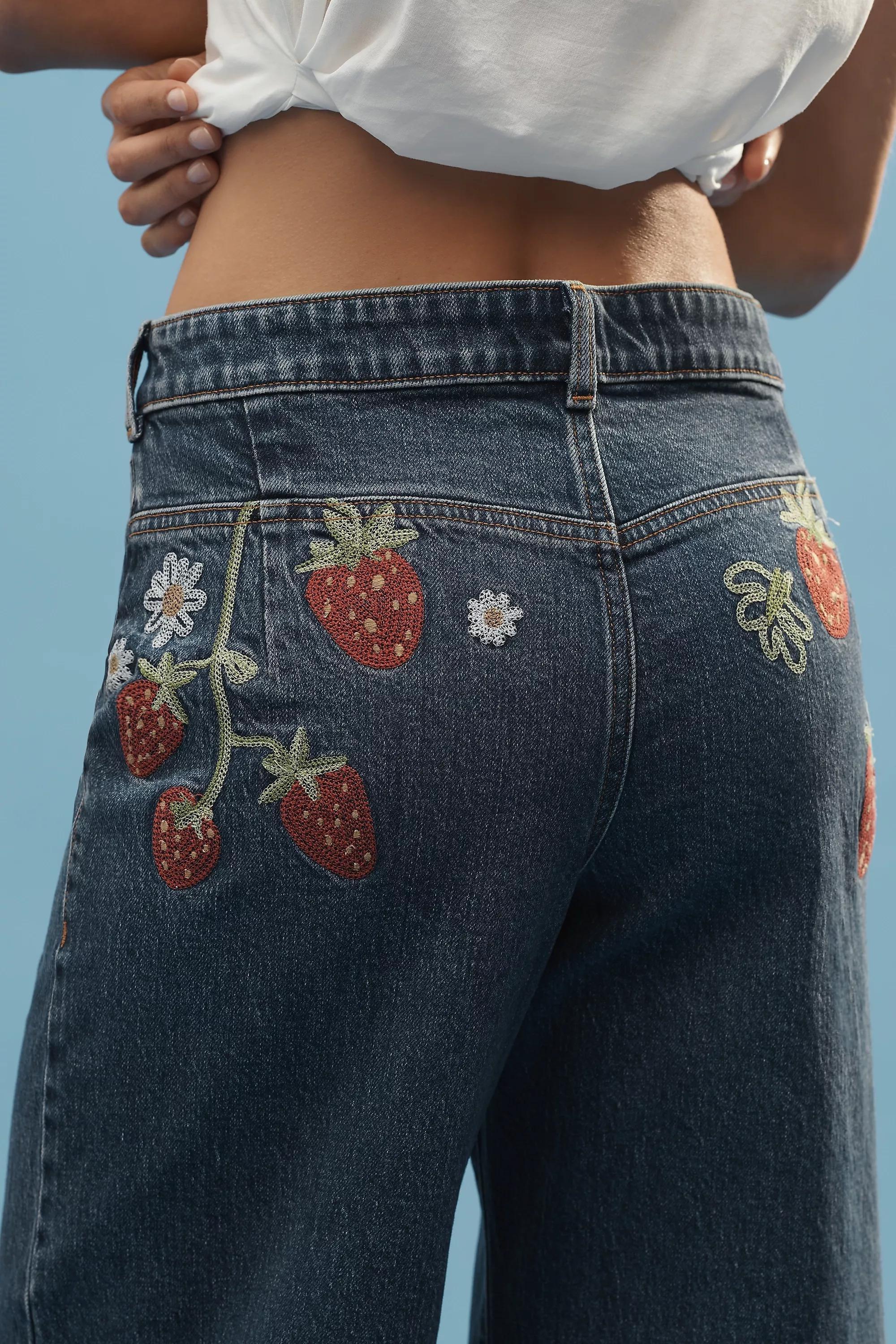Anthropologie Wide-Leg Long Jeans, , large image number 1