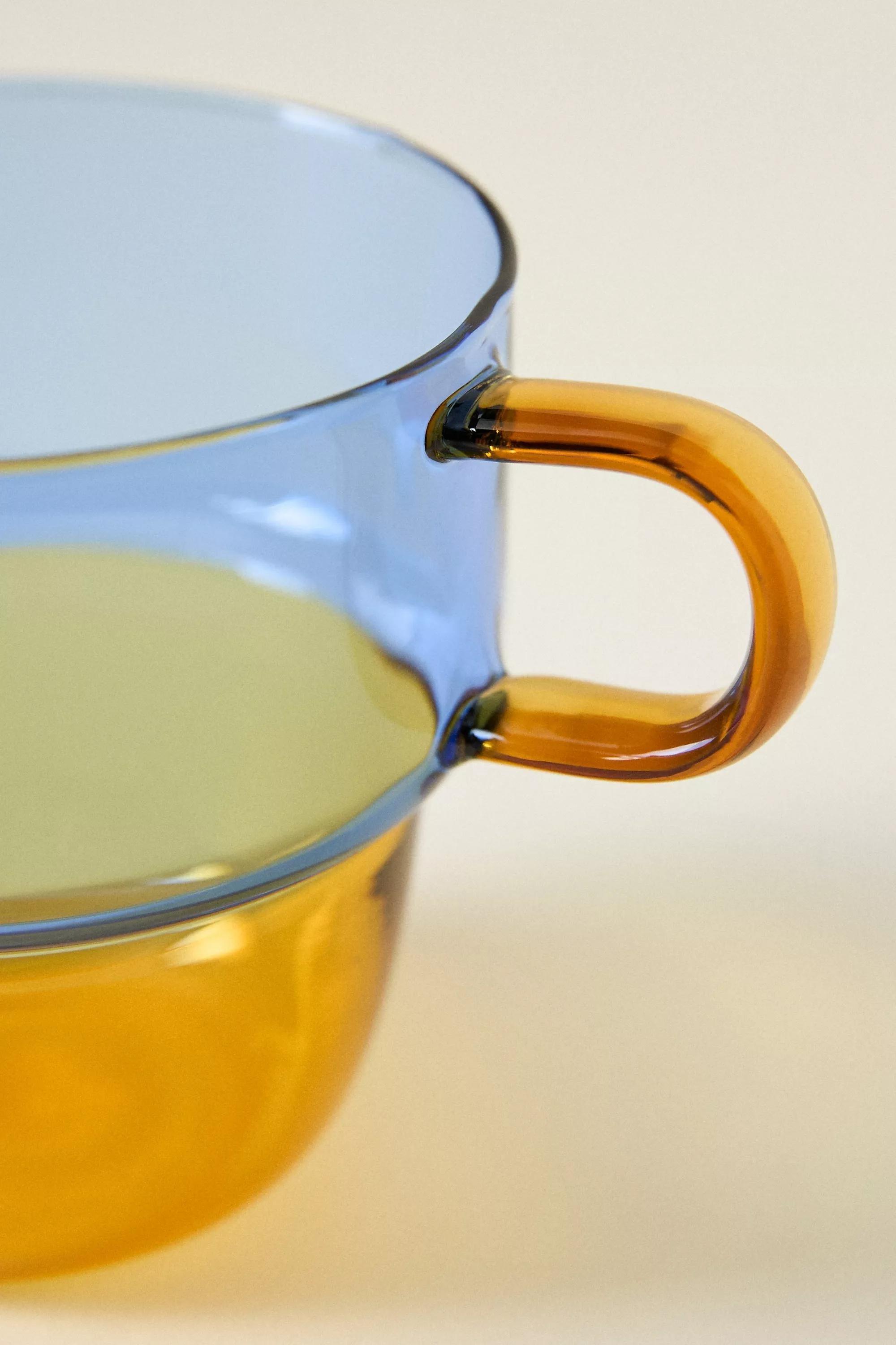 Celia Glass Mug, Blue, A501_0040, large image number 4