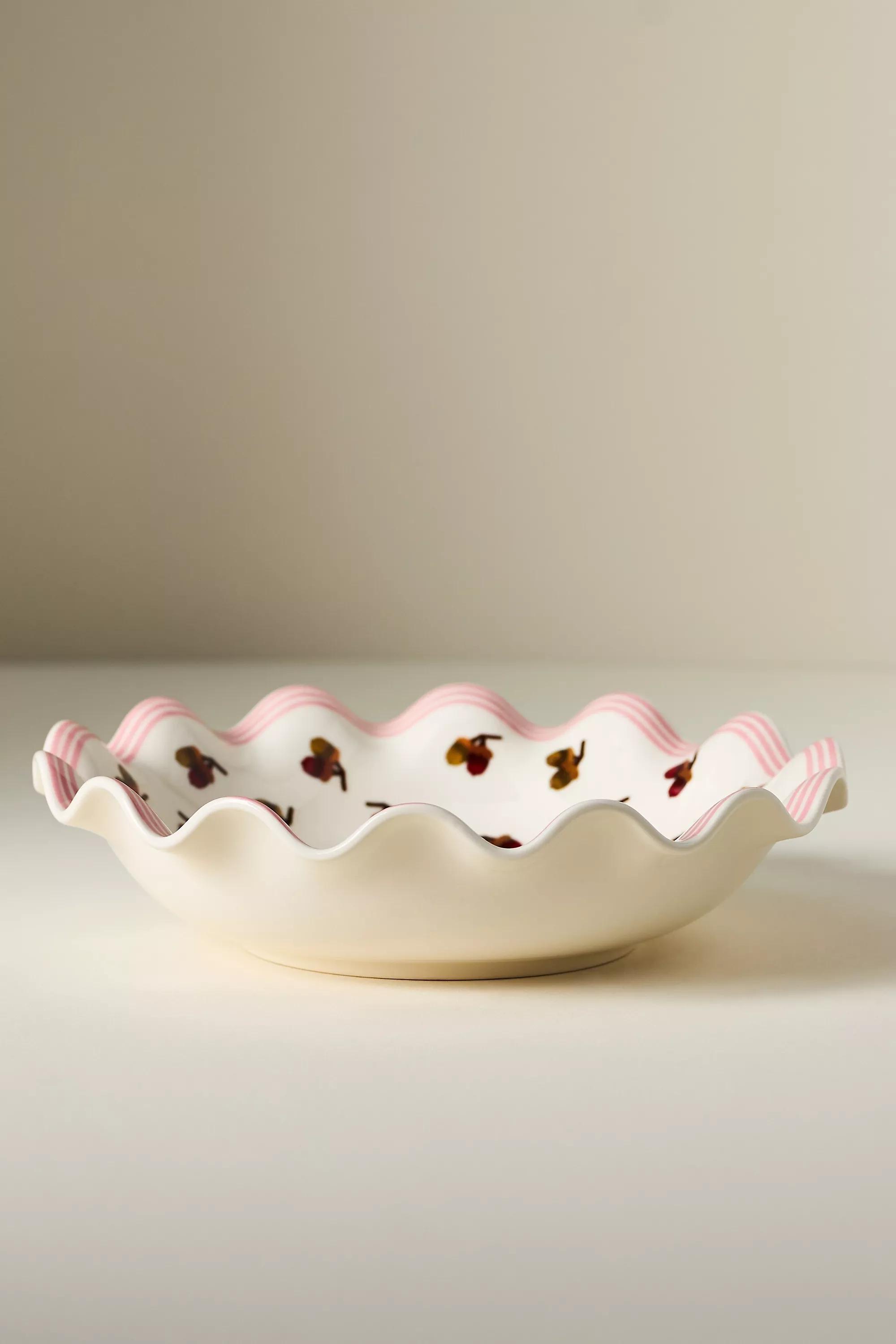 Georgie Stoneware Bowl, White, A501_0010, large image number 0