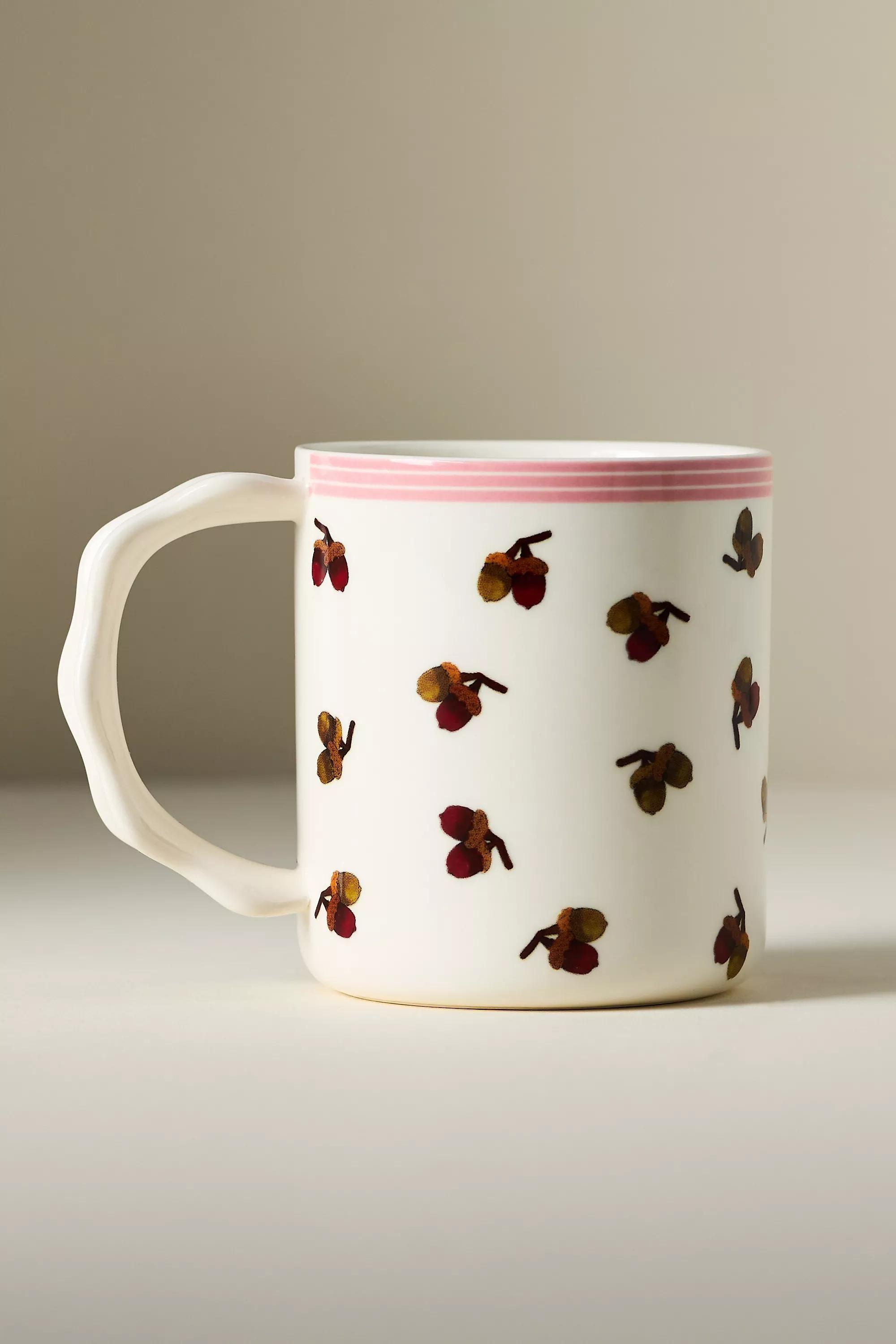 Georgie Stoneware Mug, White, A501_0010, large image number 0