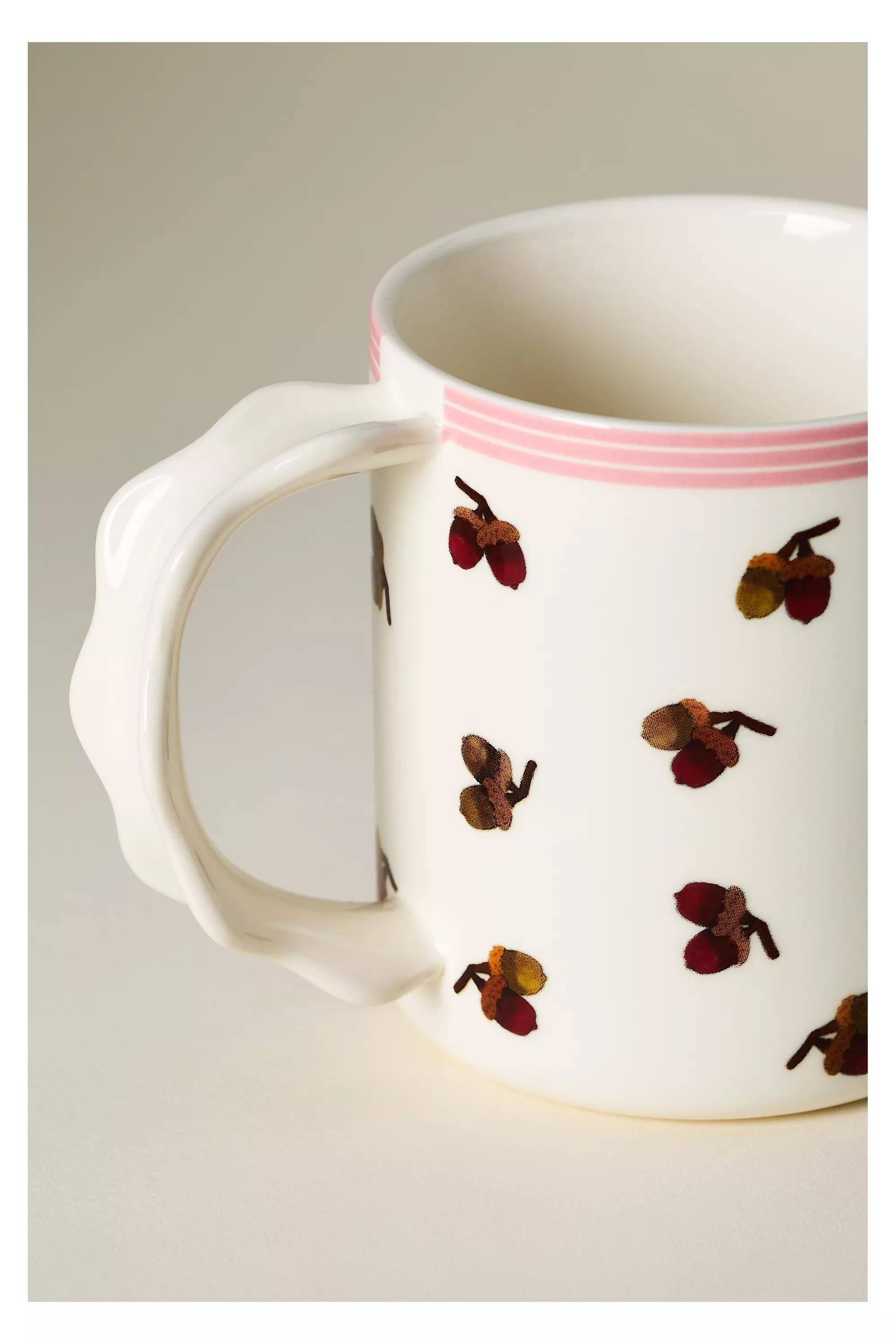 Georgie Stoneware Mug, White, A501_0010, large image number 2