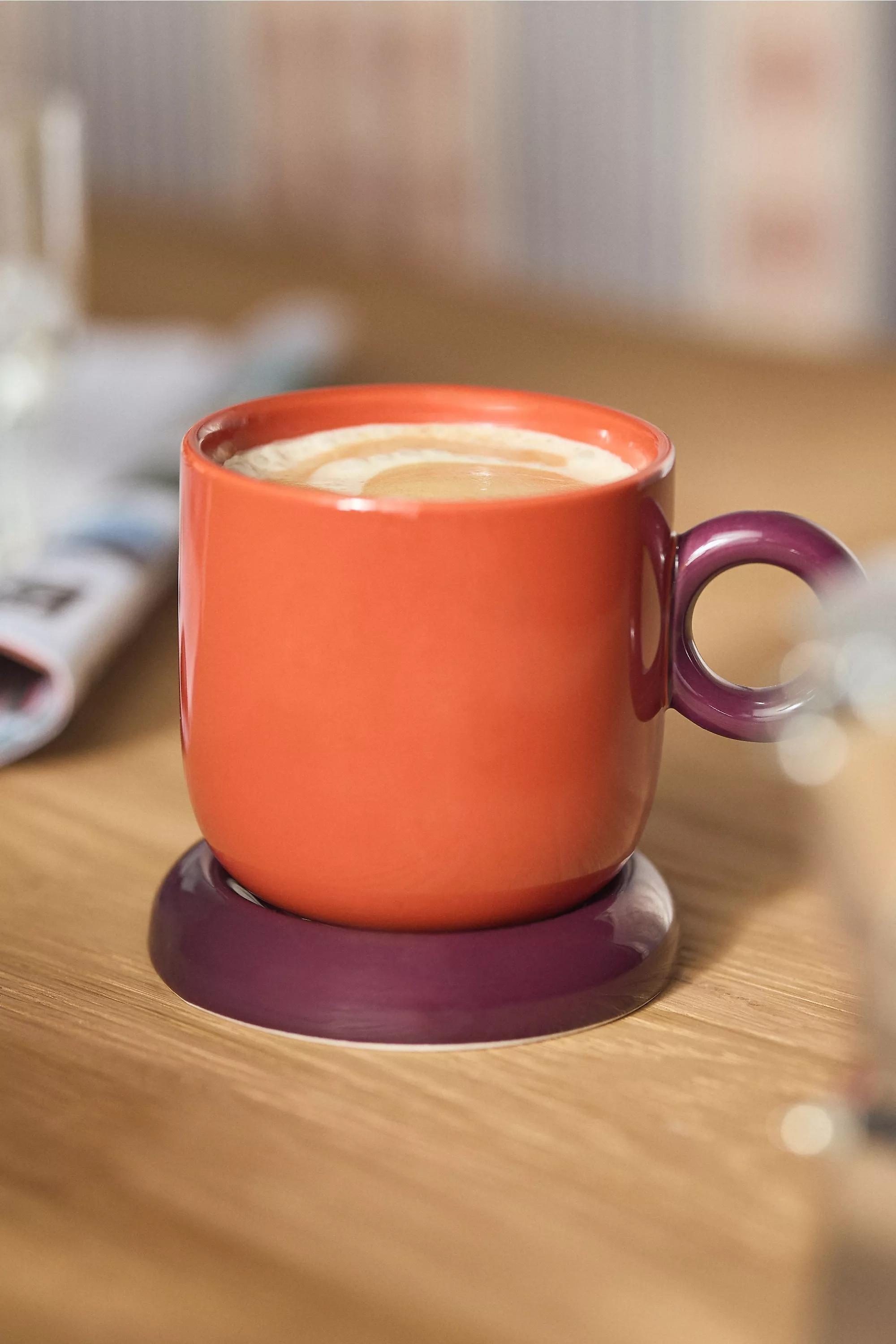 Rika Stoneware Mug, Red, A501_0061, large image number 0
