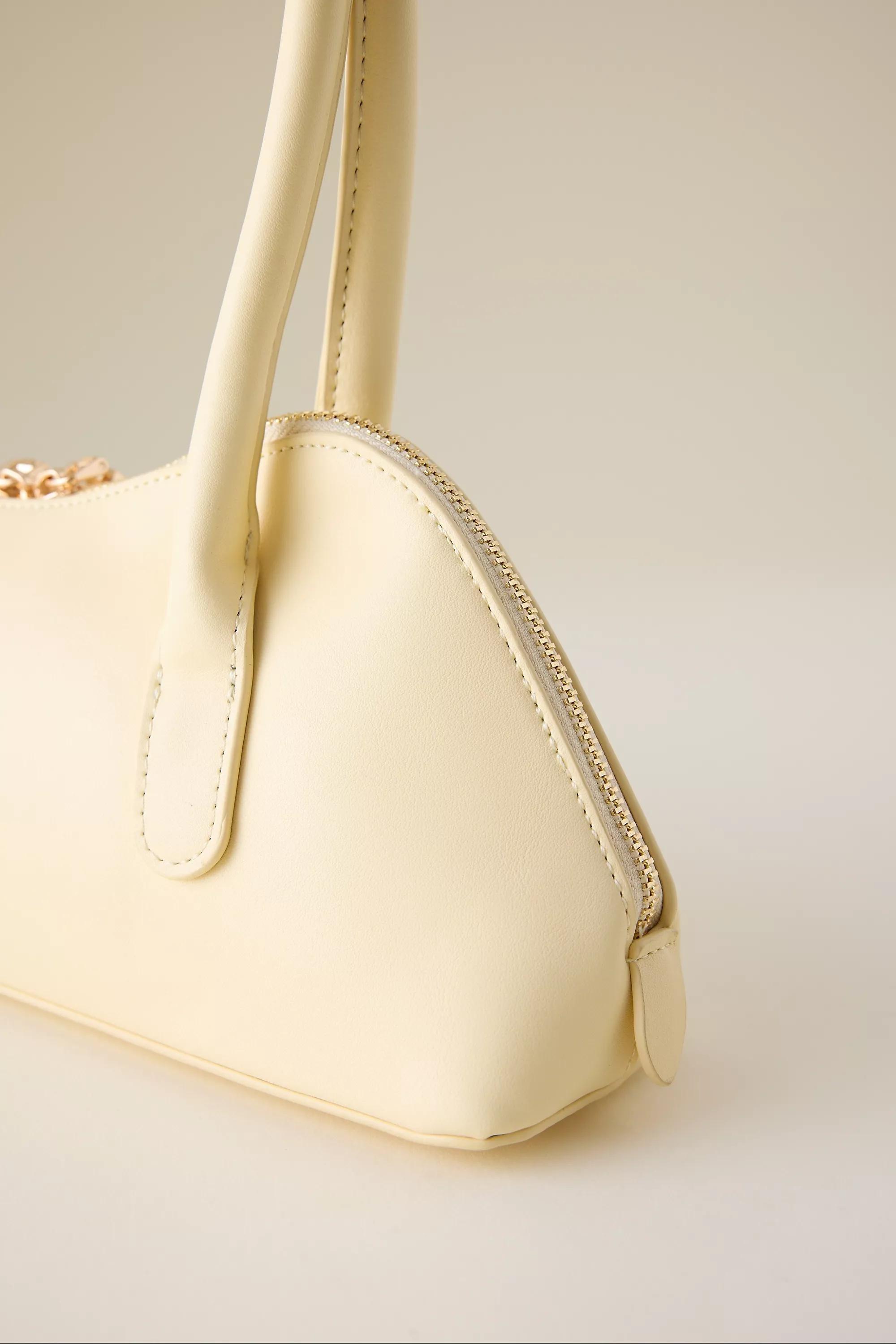 By Melie Bianco Dakota Shoulder Bag, Yellow, A501_0072, large image number 4