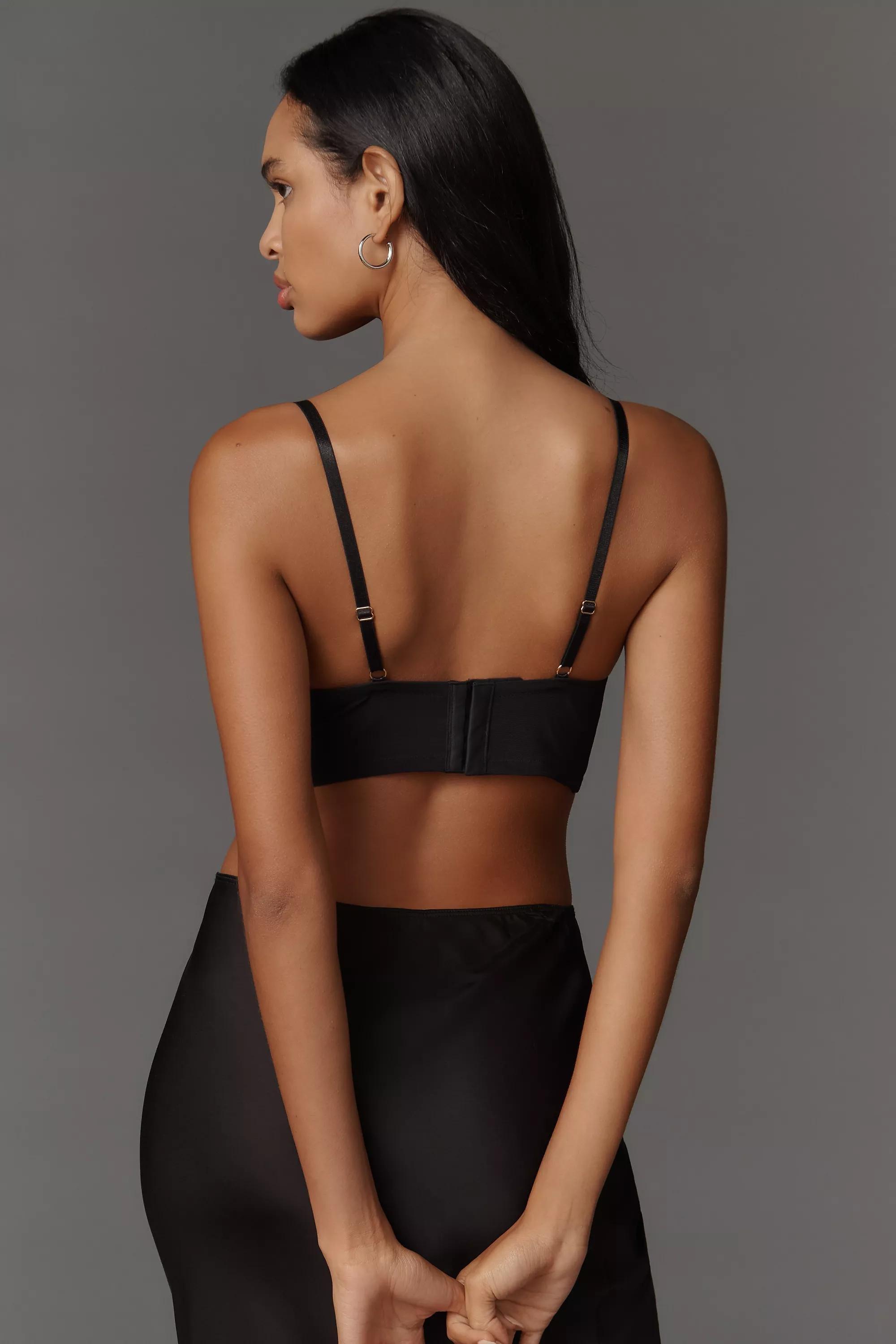 BLACK LyreBird Corset Top, A501_0001, large image number 1