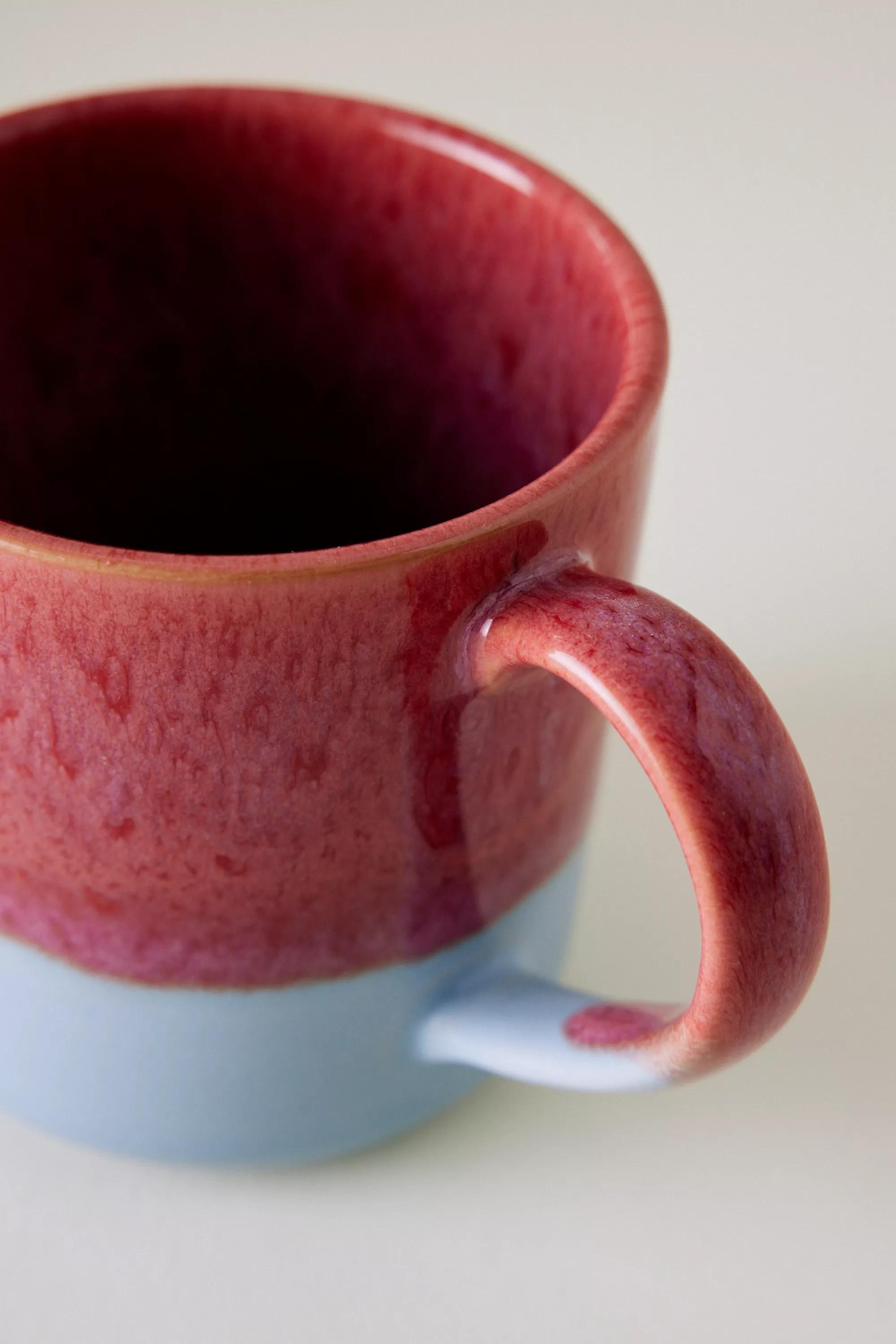 Detailed Dip Mug, Red, A501_0060, large image number 1