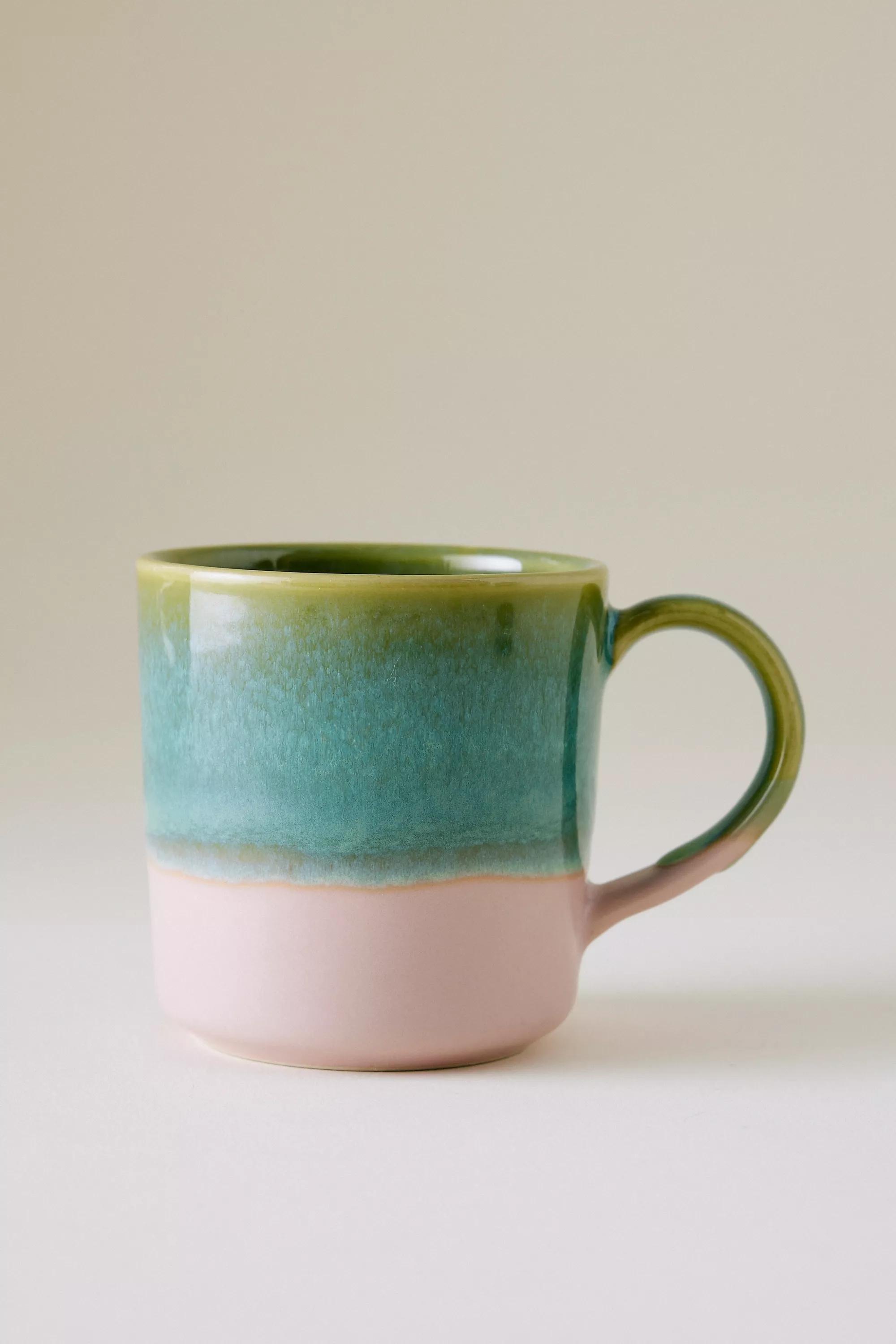 Detailed Dip Mug, Green, A501_0237, large image number 0
