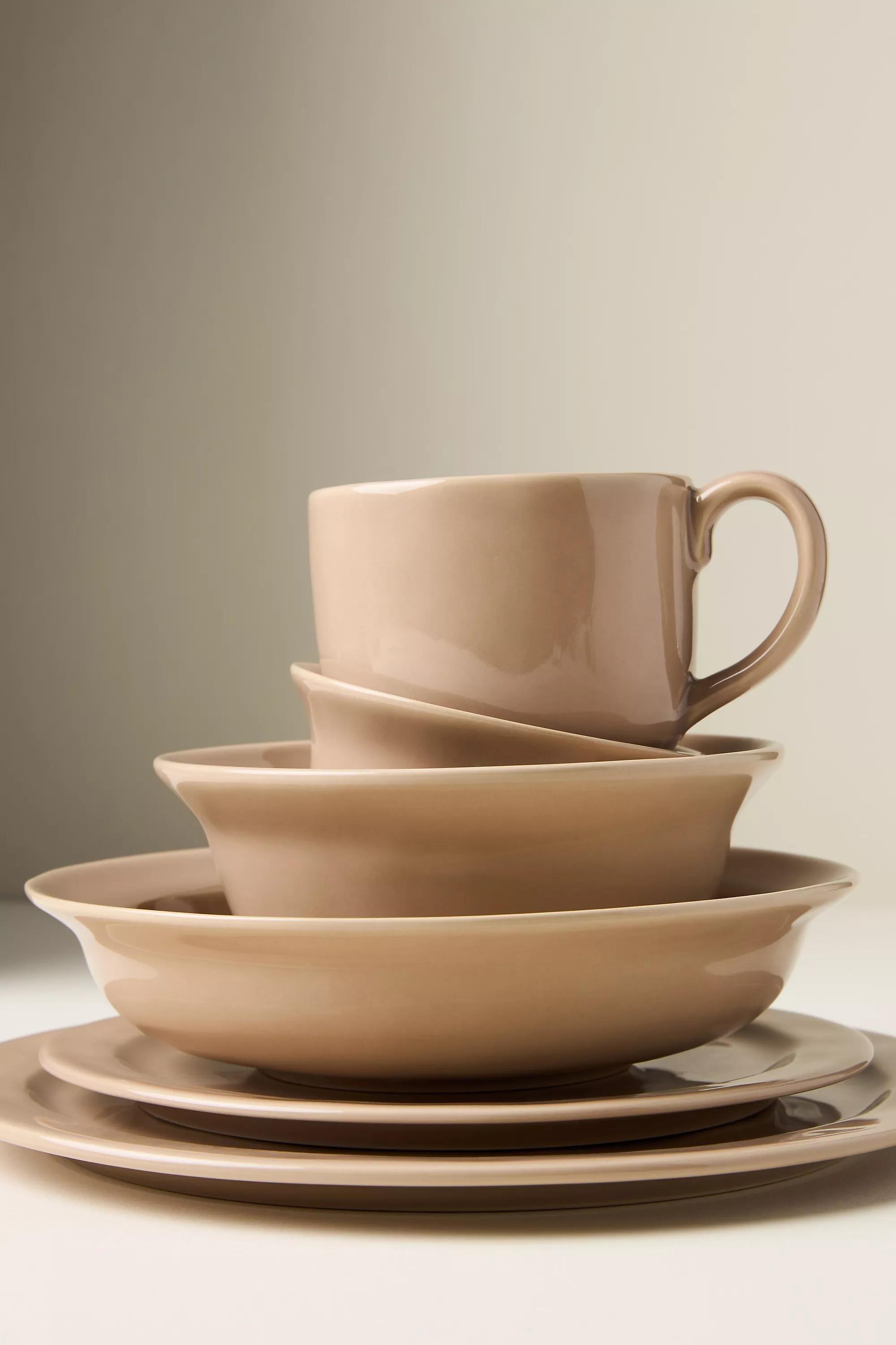 Reeves Portuguese Stoneware Nut Bowl, Beige, A501_0014, large image number 2