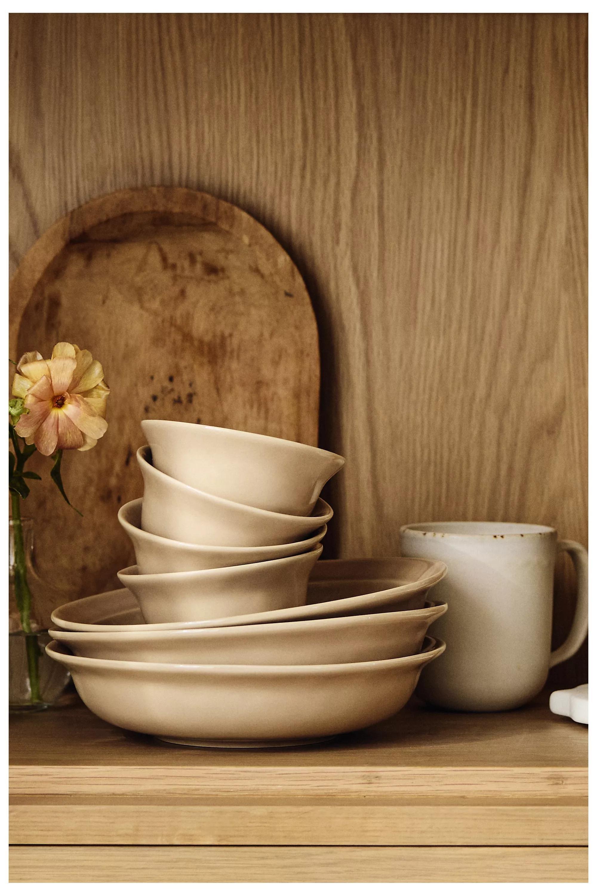 Reeves Portuguese Stoneware Nut Bowl, Beige, A501_0014, large image number 4