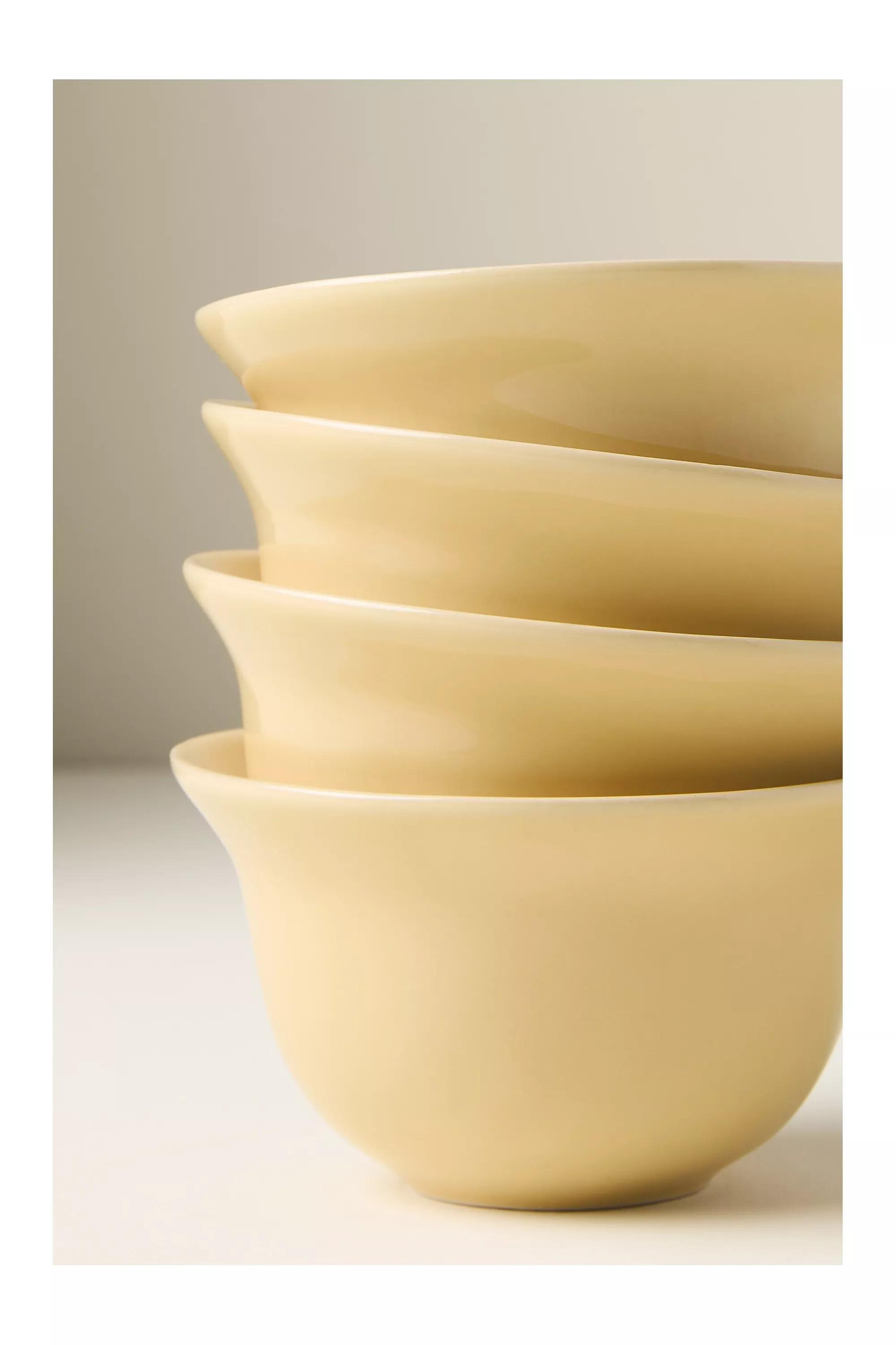 Reeves Portuguese Stoneware Nut Bowl, Beige, A501_0072, large image number 3