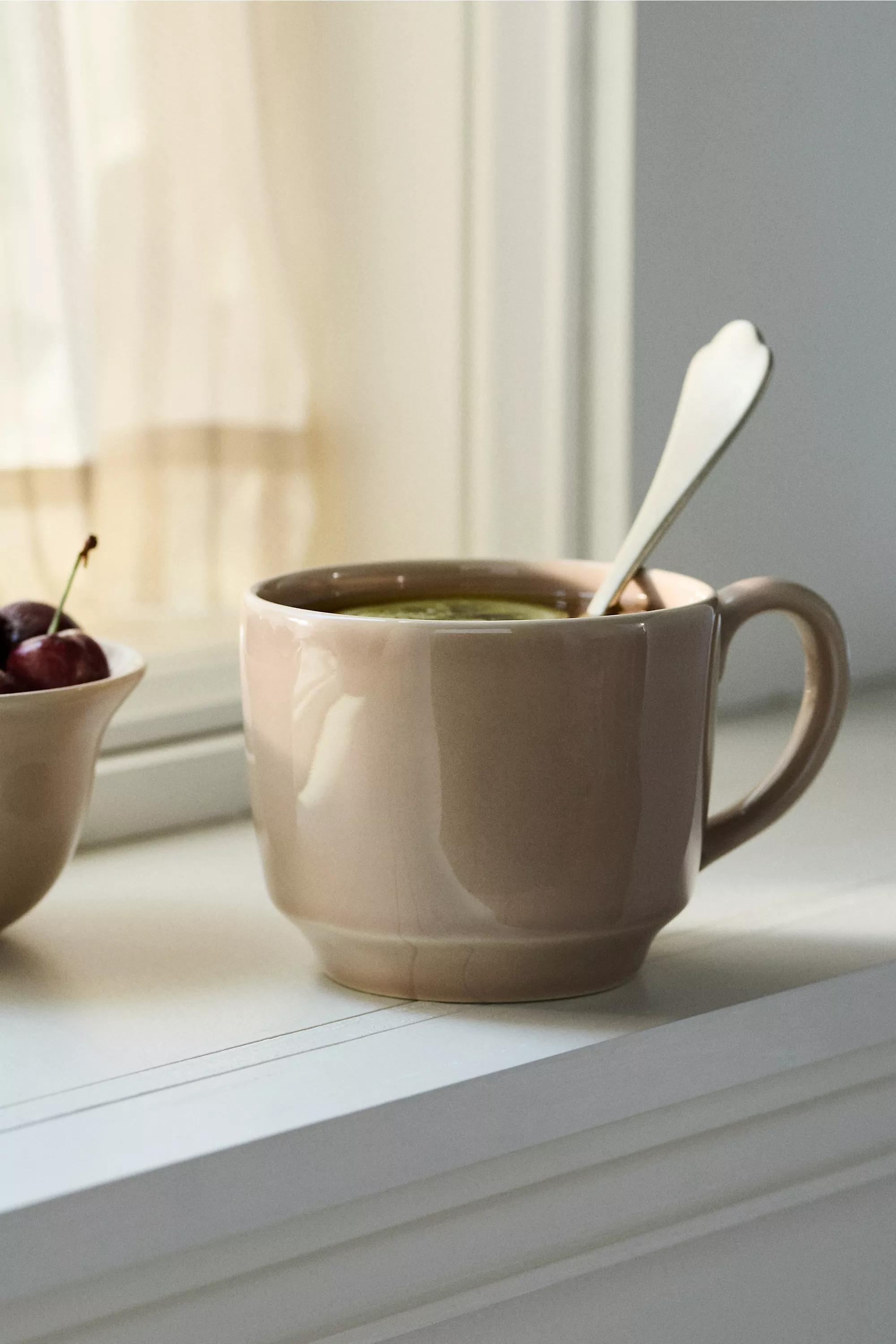 Reeves Portuguese Ceramic Mug, Beige, A501_0014, medium