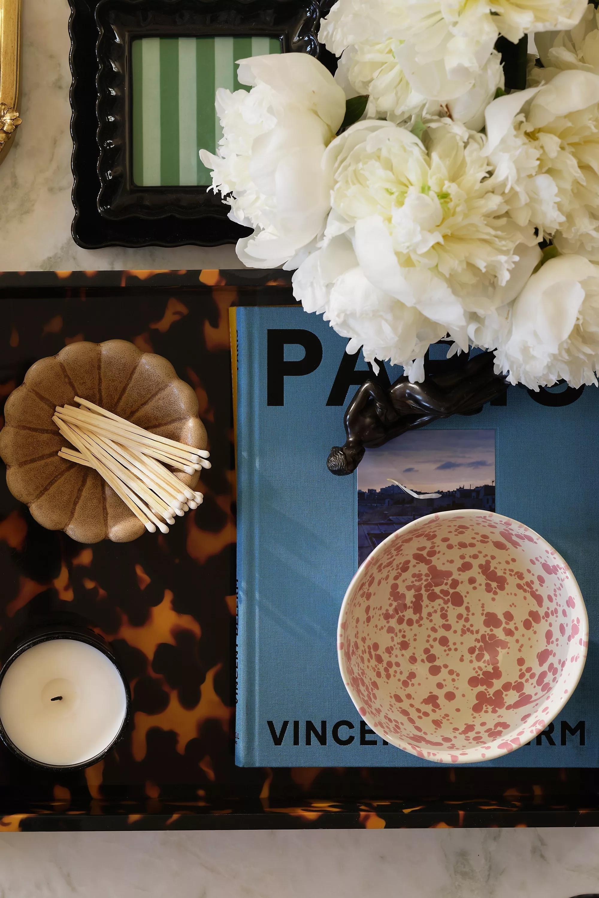 Splatter Portuguese Stoneware Cereal Bowl, Pink, A501_0066, large image number 5