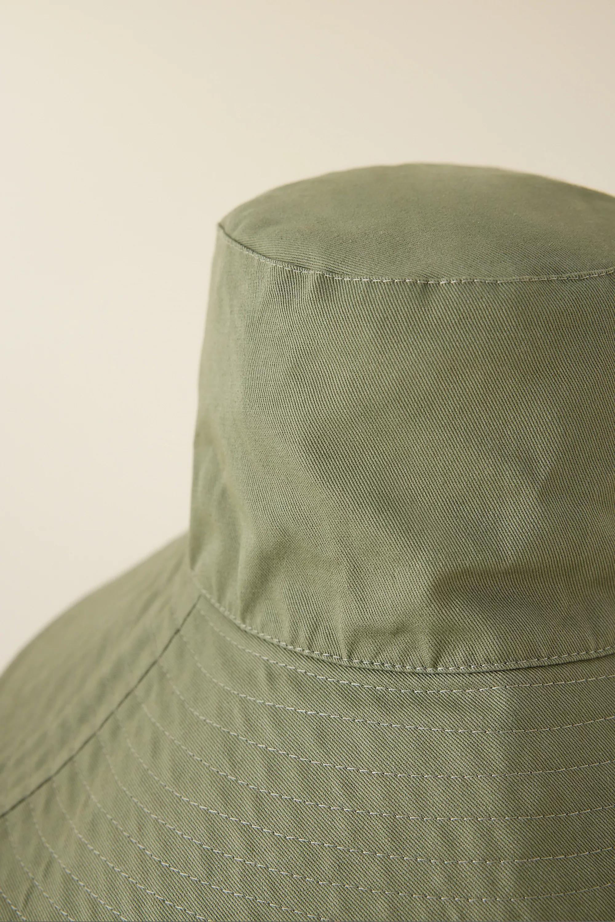 Structured Bucket Hat, Khaki, A501_0036, large image number 2