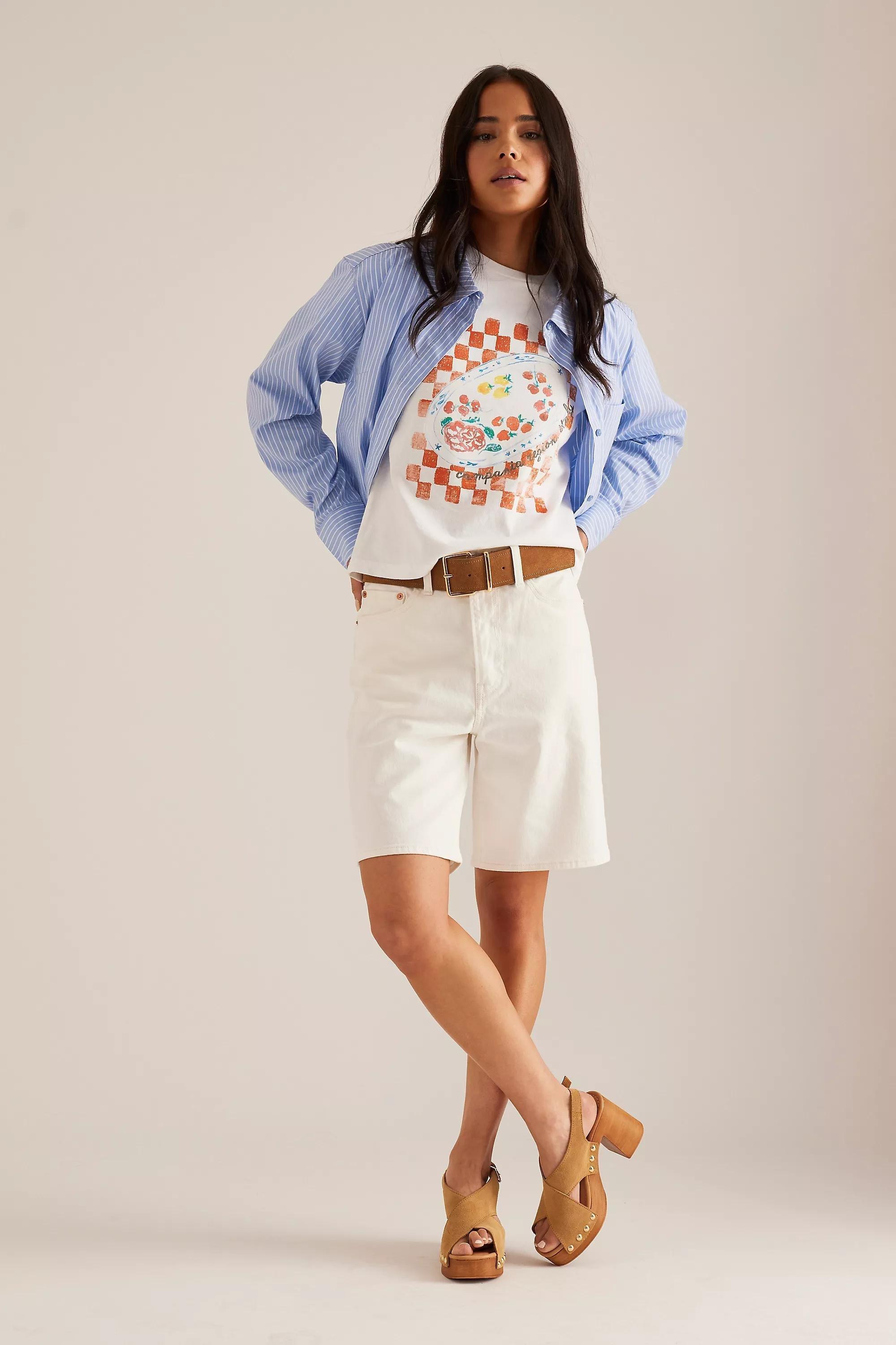 Maeve Campania Tomatoes T-Shirt, White, , large image number 1