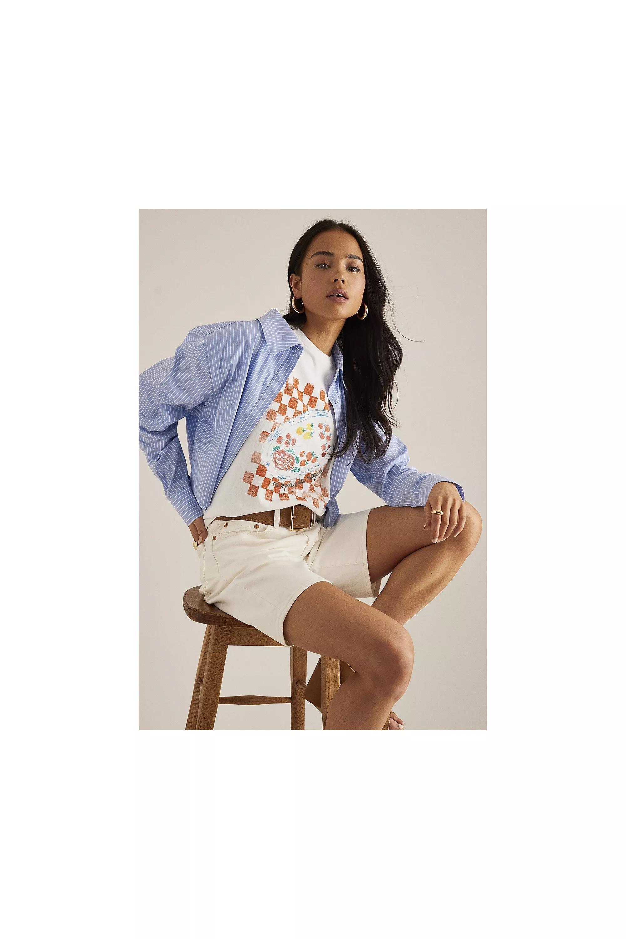 Maeve Campania Tomatoes T-Shirt, White, , large image number 3