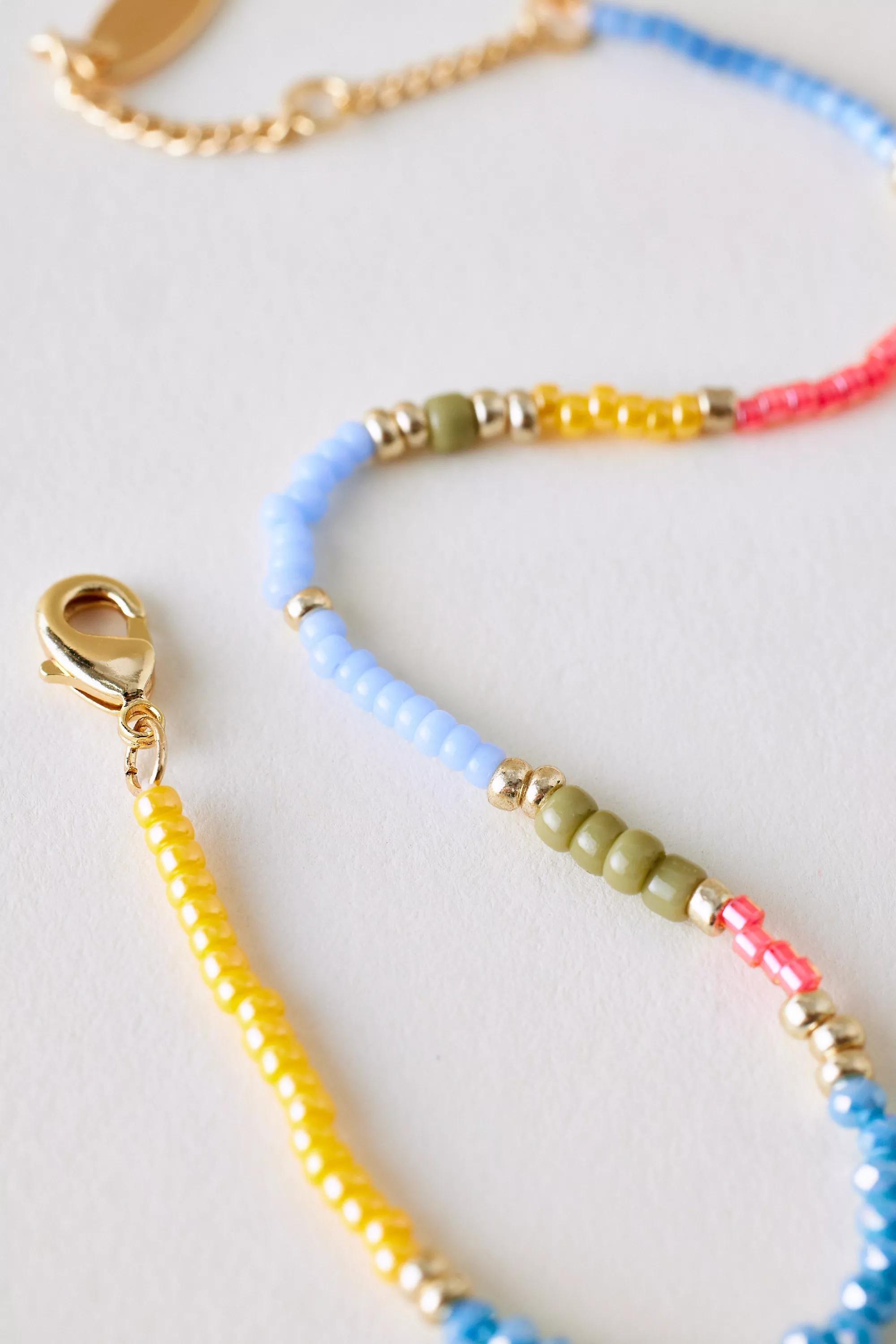 Beaded Bracelet, Multicolour, A501_0000, large image number 3