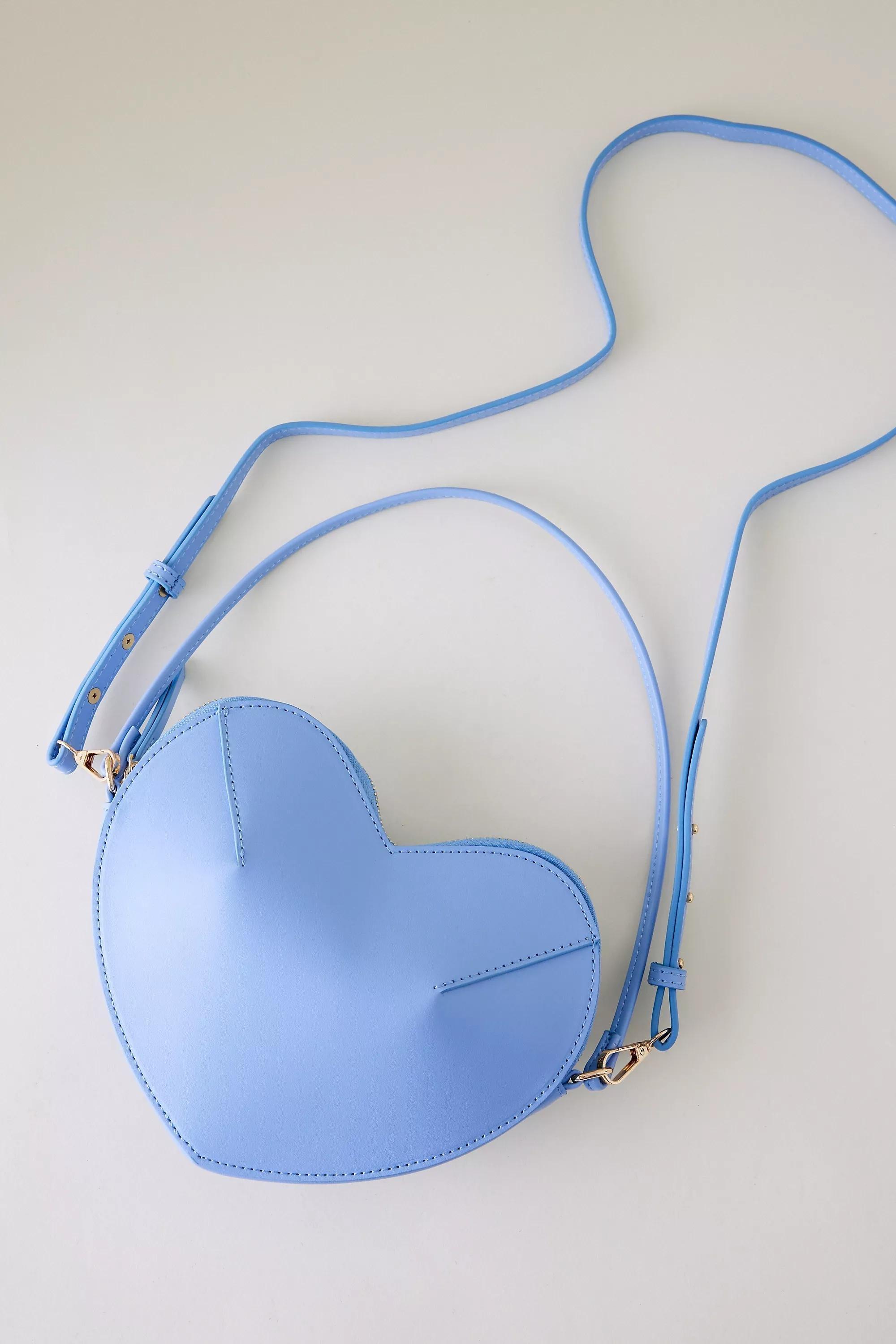 Detailed The Heart Bag, Blue, A501_0045, large image number 5