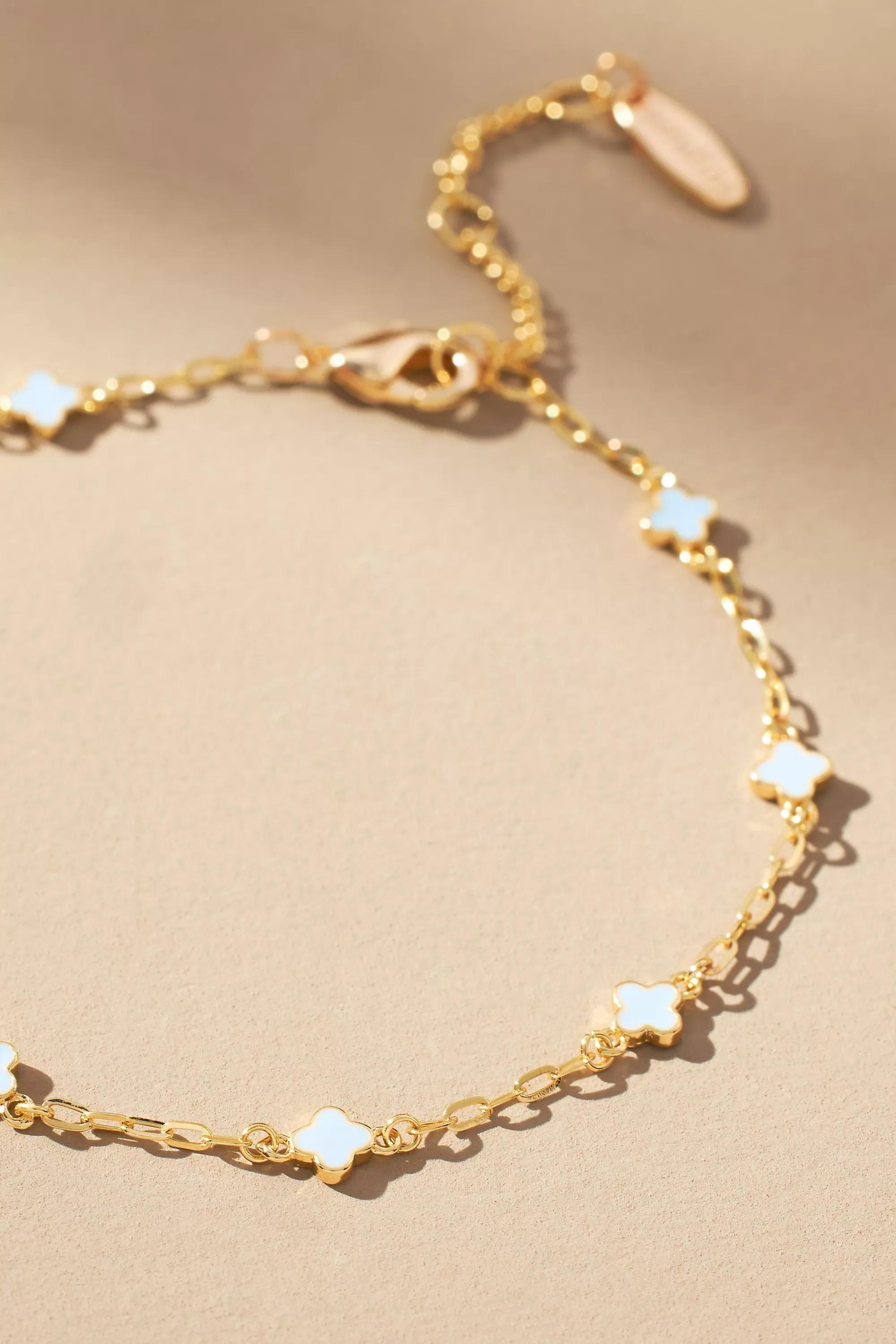 SKY Clover Chain Wrap Bracelet, A501_0045, large image number 4