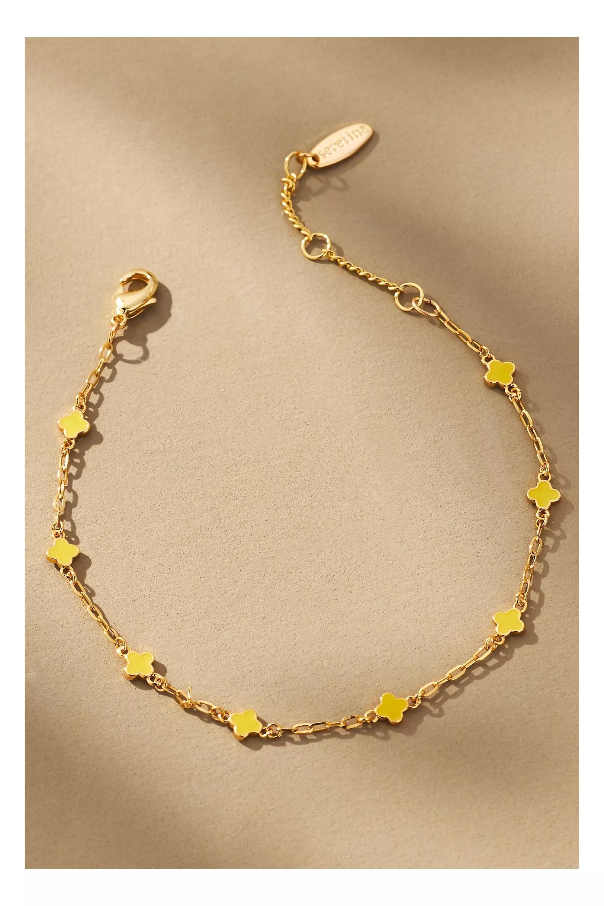 MAIZE Clover Chain Wrap Bracelet, A501_0074, large image number 1