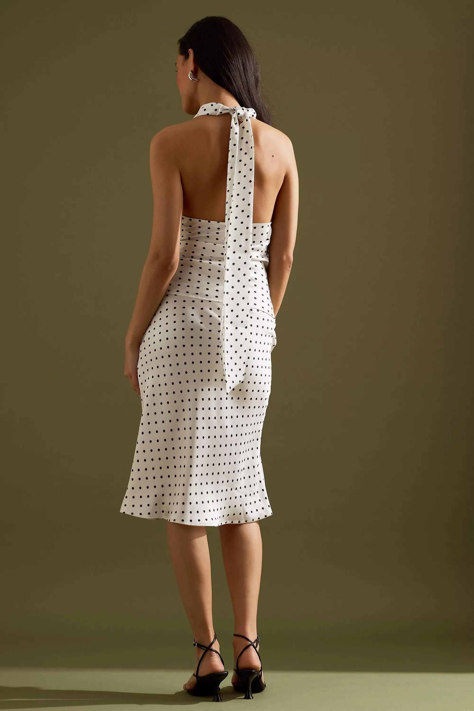 Anthropologie Polka Dot Top, White, , large image number 5