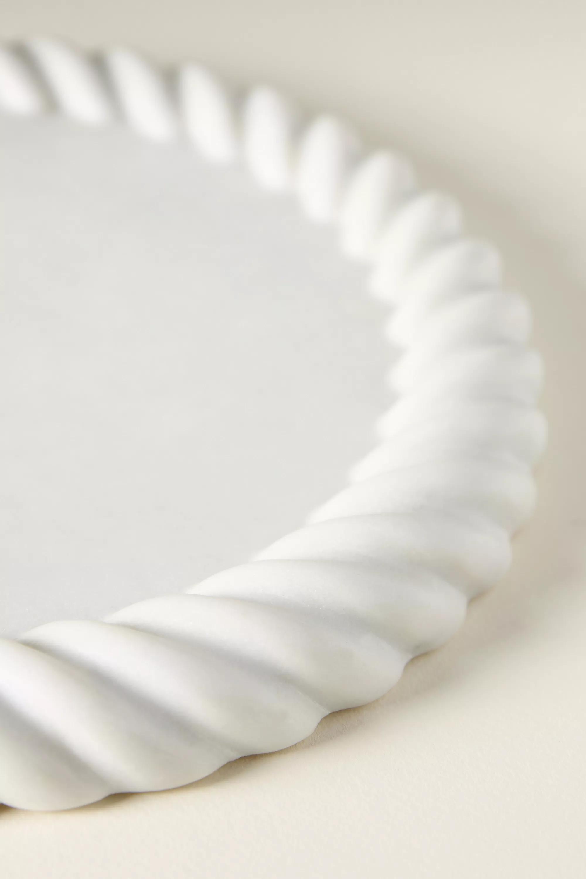 WHITE Twisted Marble Cheese Board, A501_0010, large image number 3