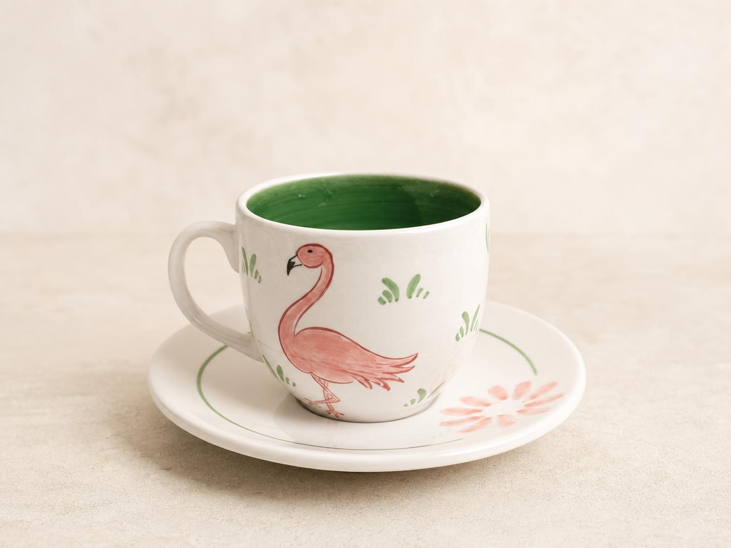 Flamingo Tea Cup, , medium