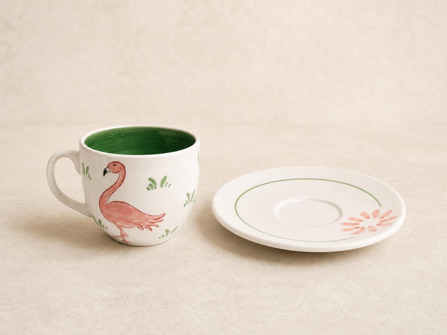 Flamingo Tea Cup, , medium